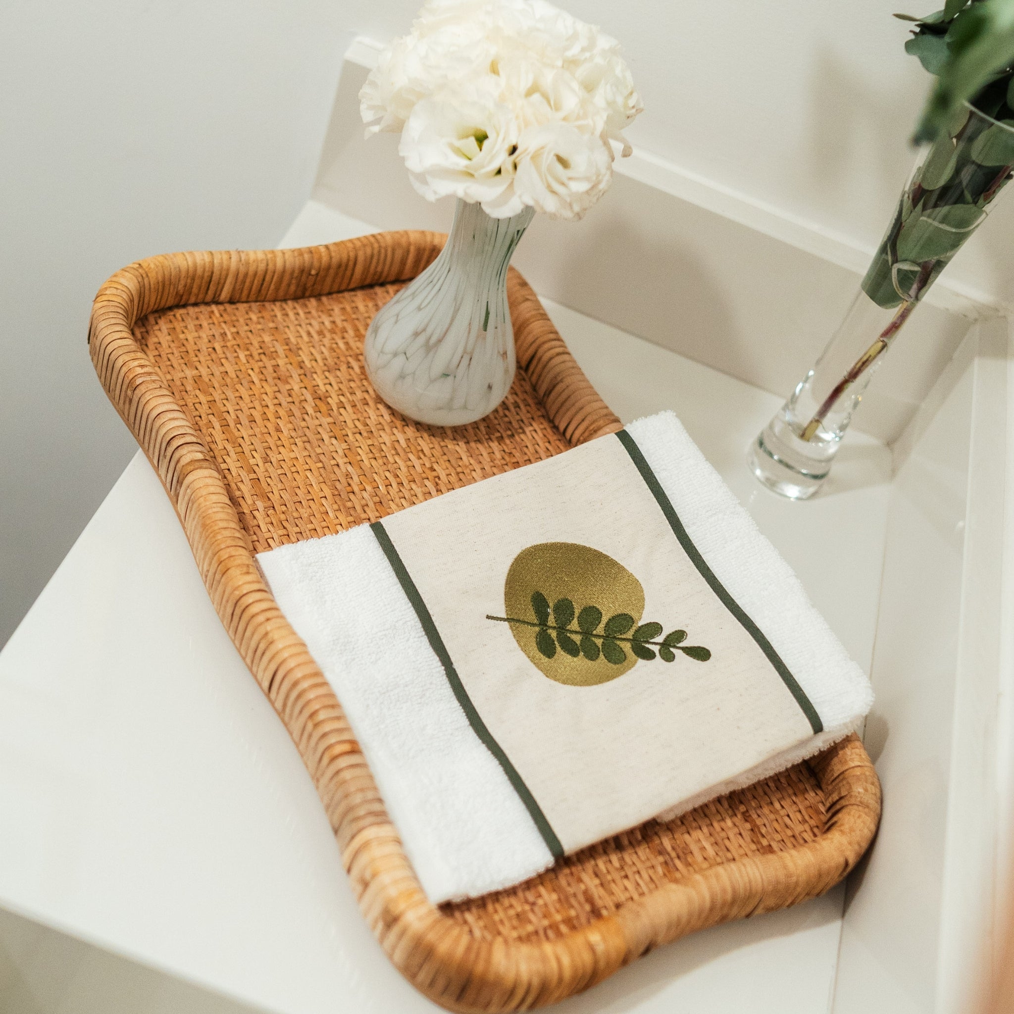 Toalha Lavabo Eucalípto