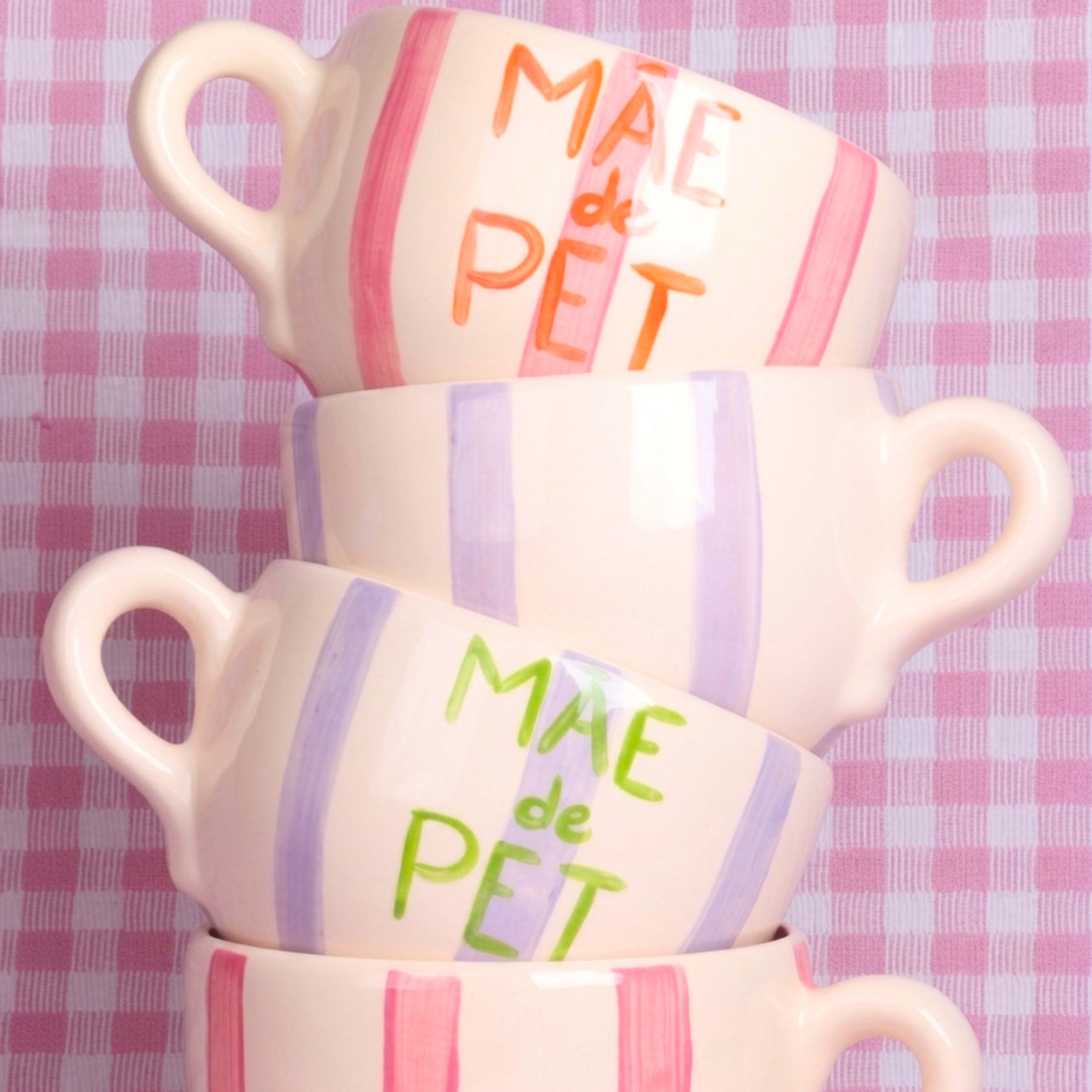 Caneca Mãe de PET Lilás