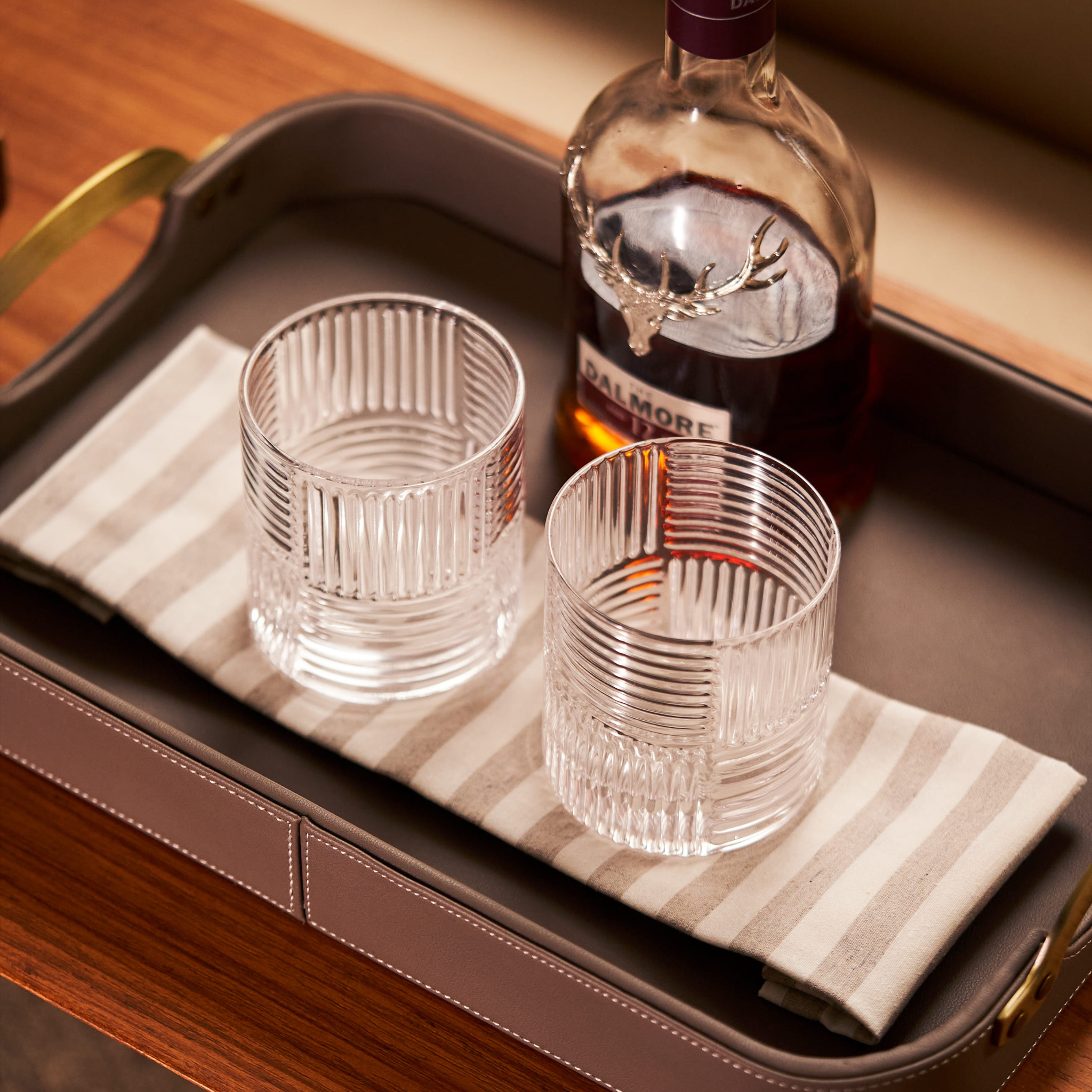 Conjunto 2 Copos Whisky de Vidro Chess