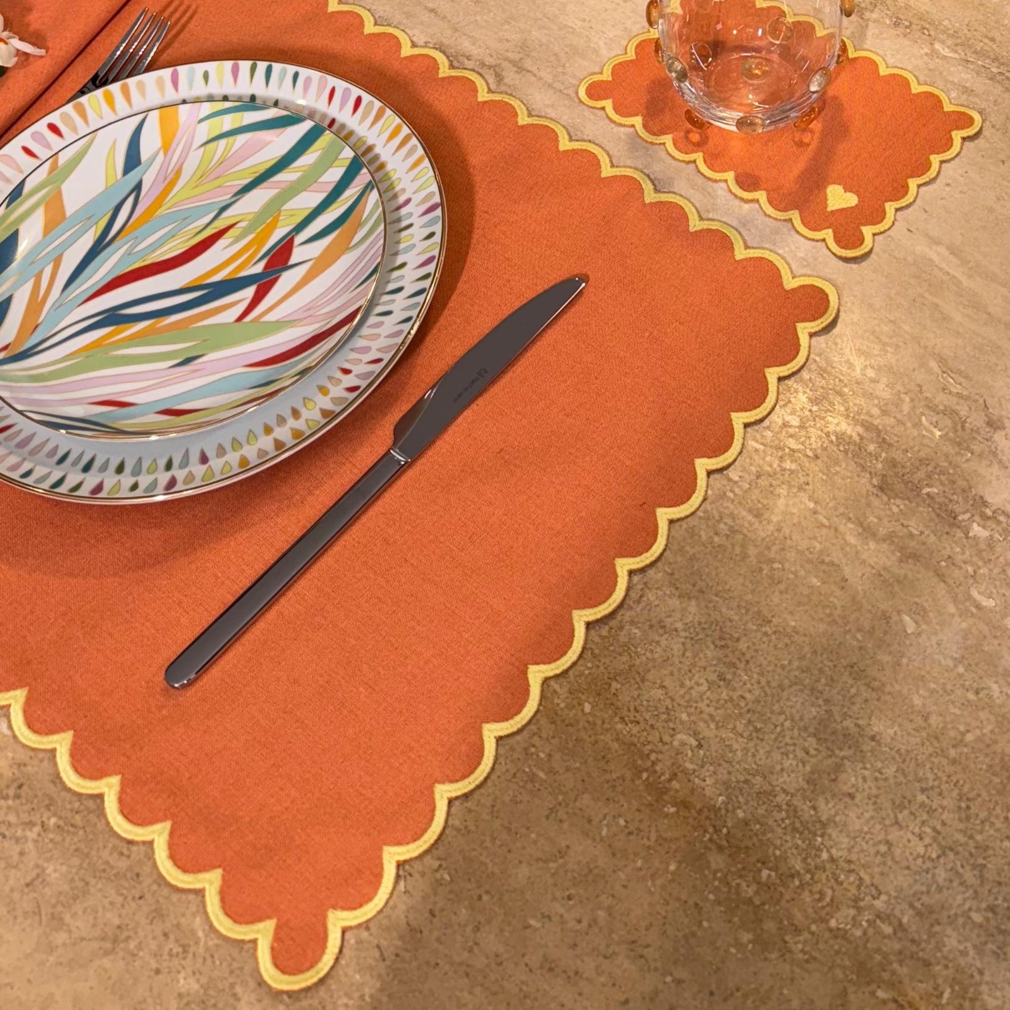 Lugar Americano Linho Solare