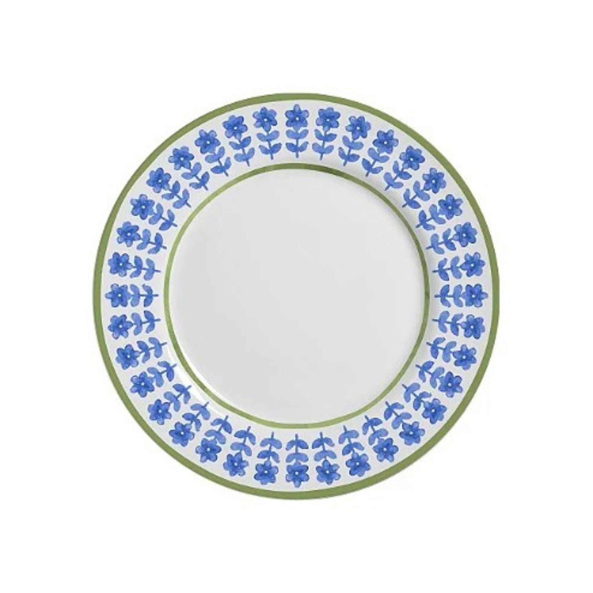 Conjunto 6 Pratos Rasos Blue