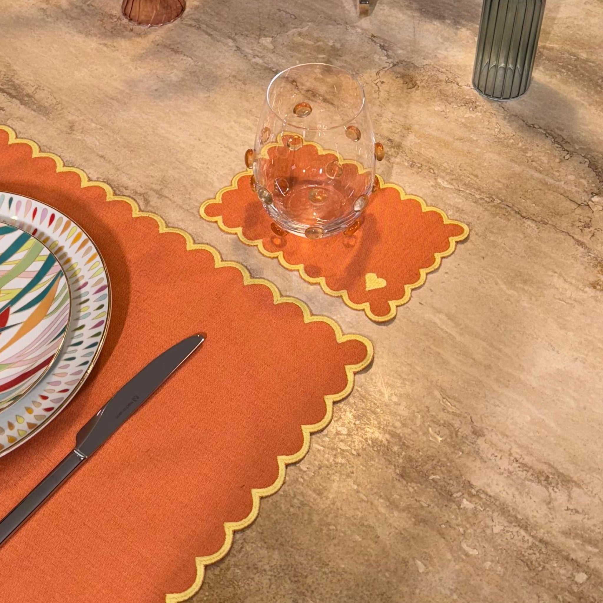 Kit 4 Guardanapos Coquetel Solare