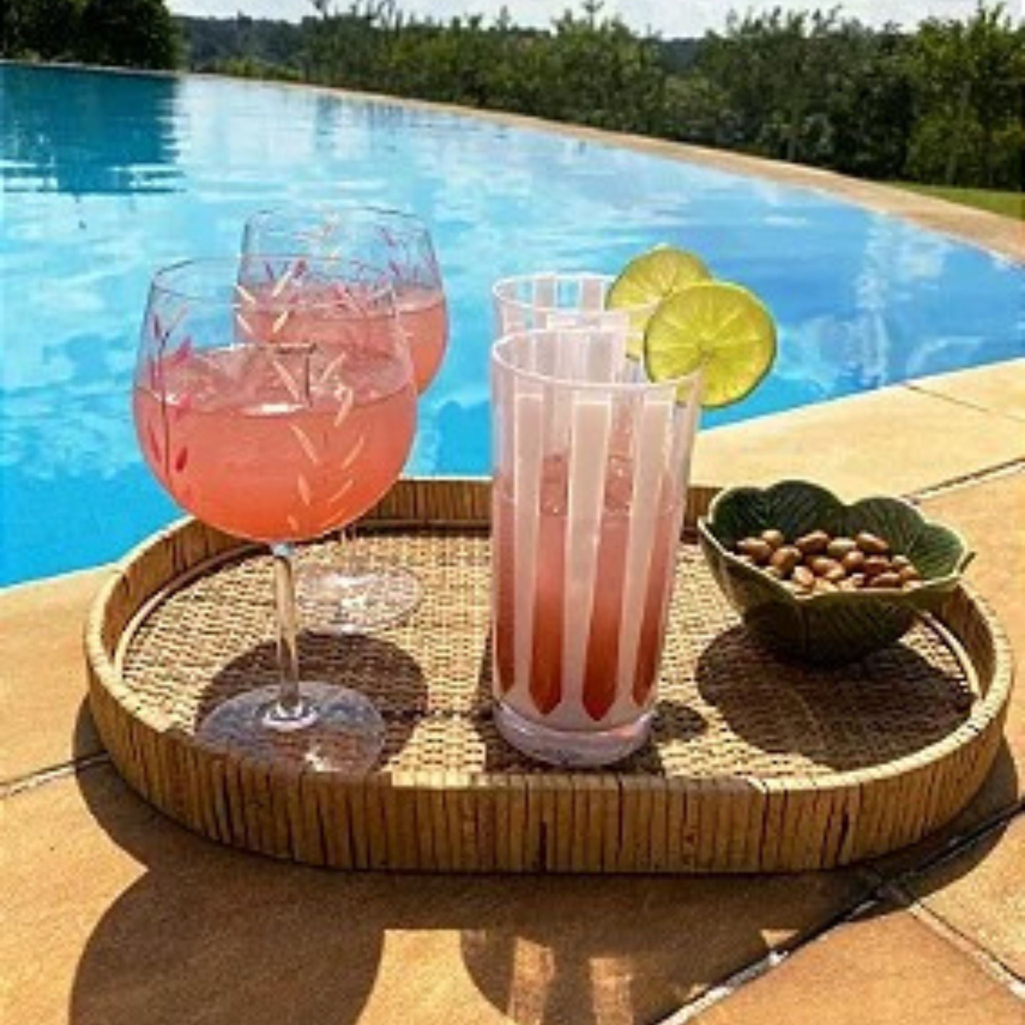 Copo Long Drink Acrílico Branco
