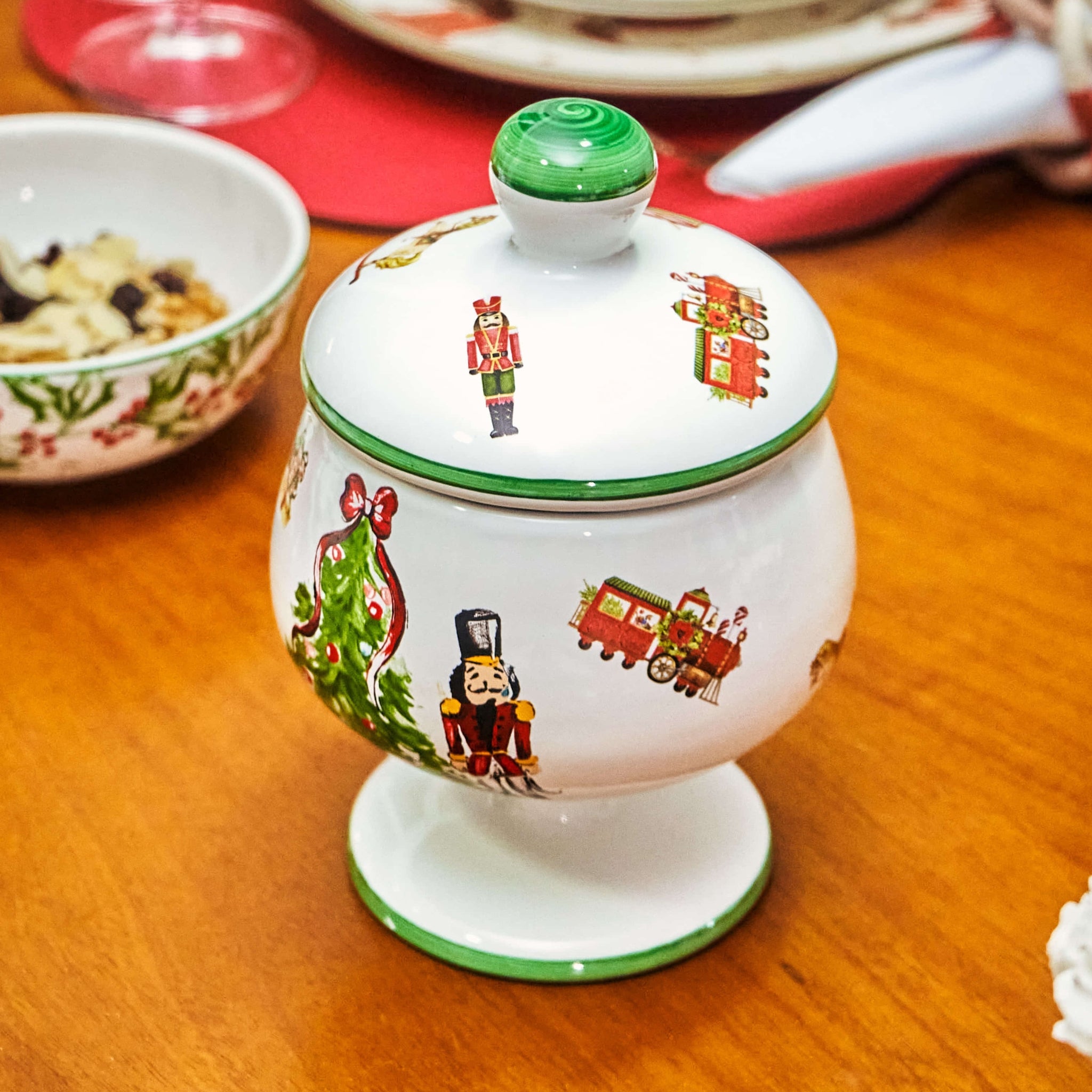 Compoteira Soldadinho de Chumbo Pequena