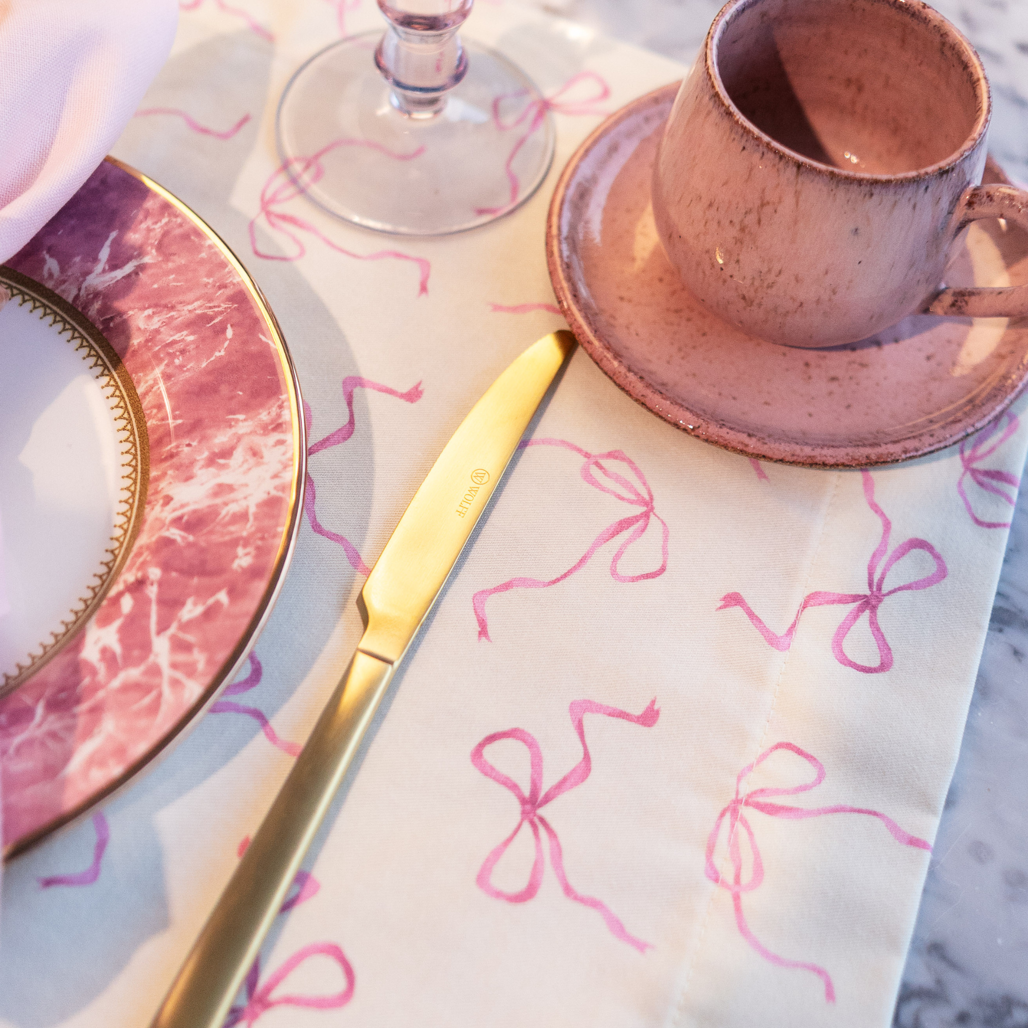 Lugar Americano Laços Rosé