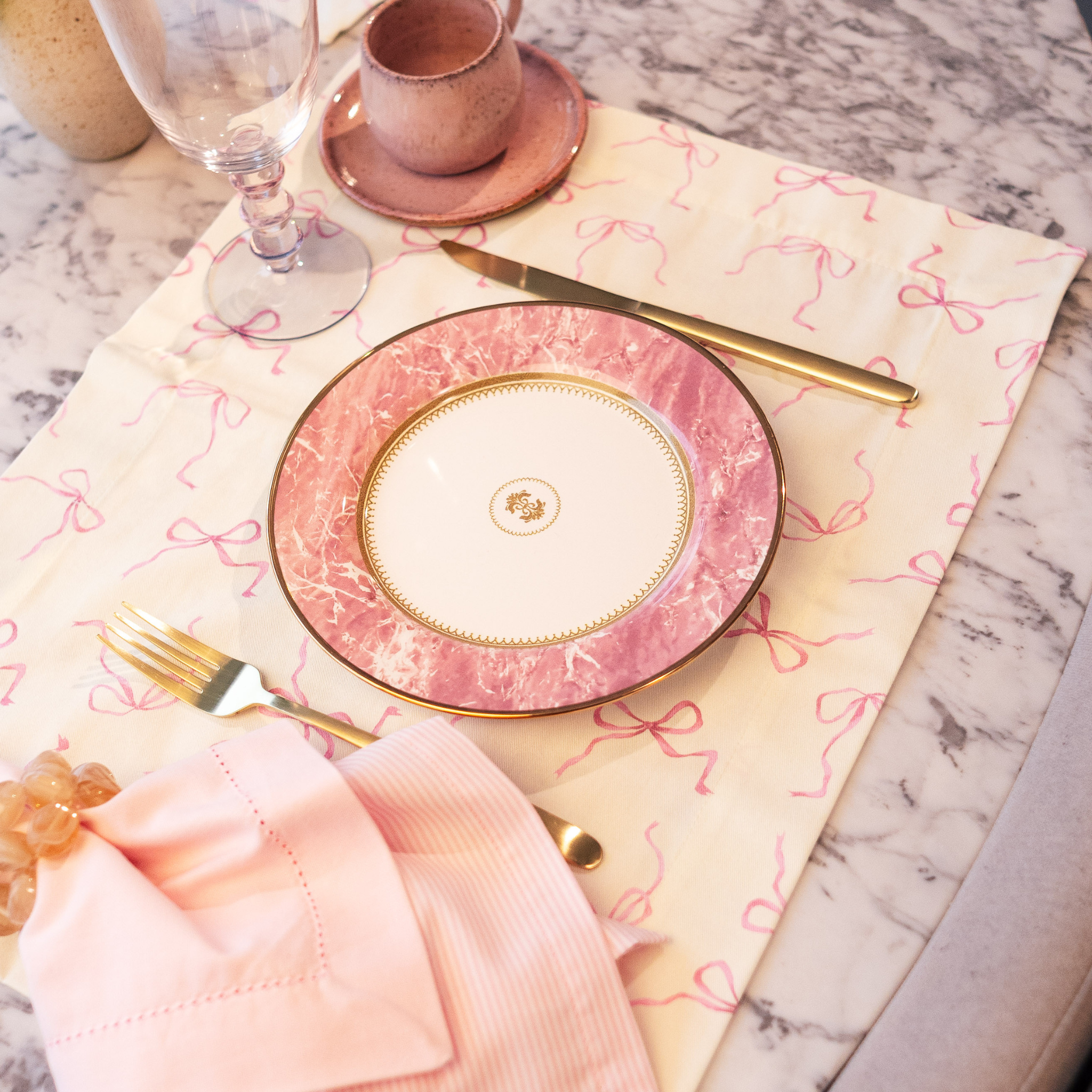 Lugar Americano Laços Rosé