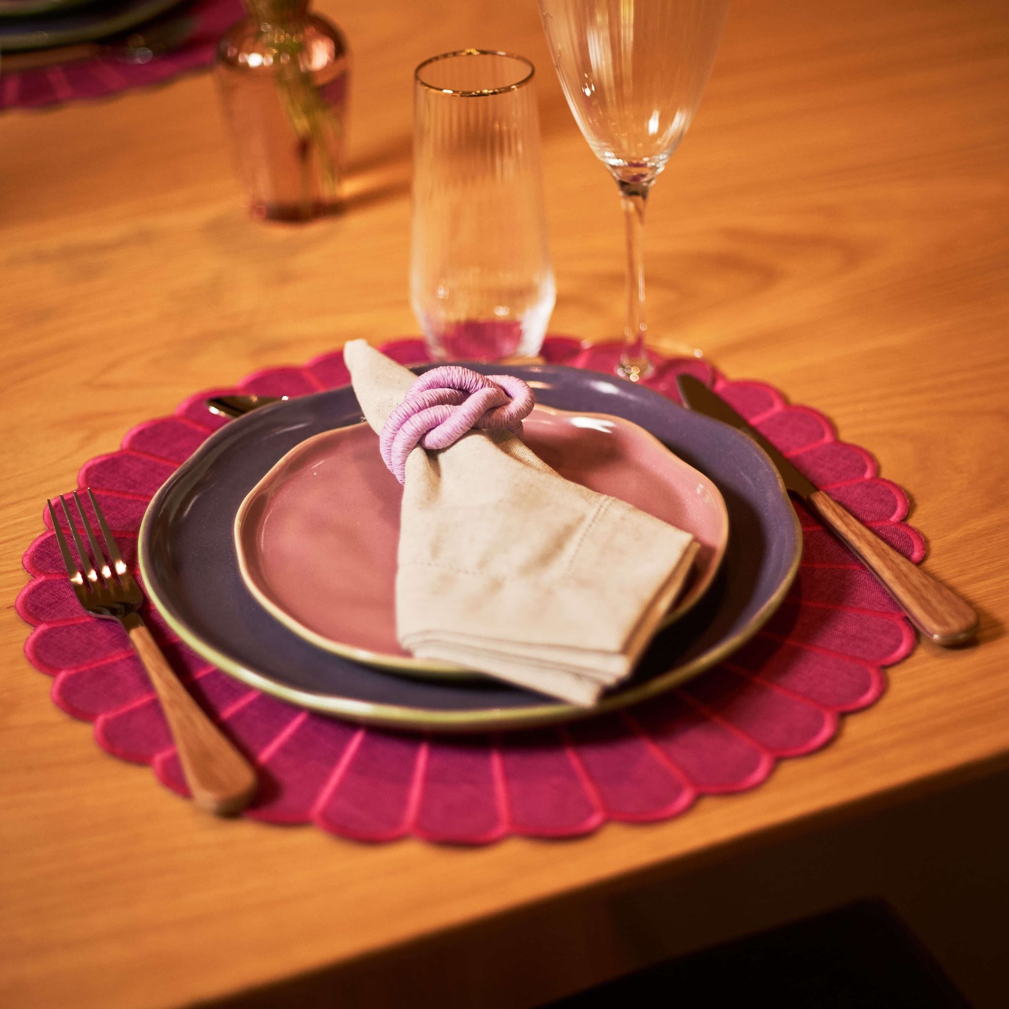 Faqueiro em Inox Amadeirado