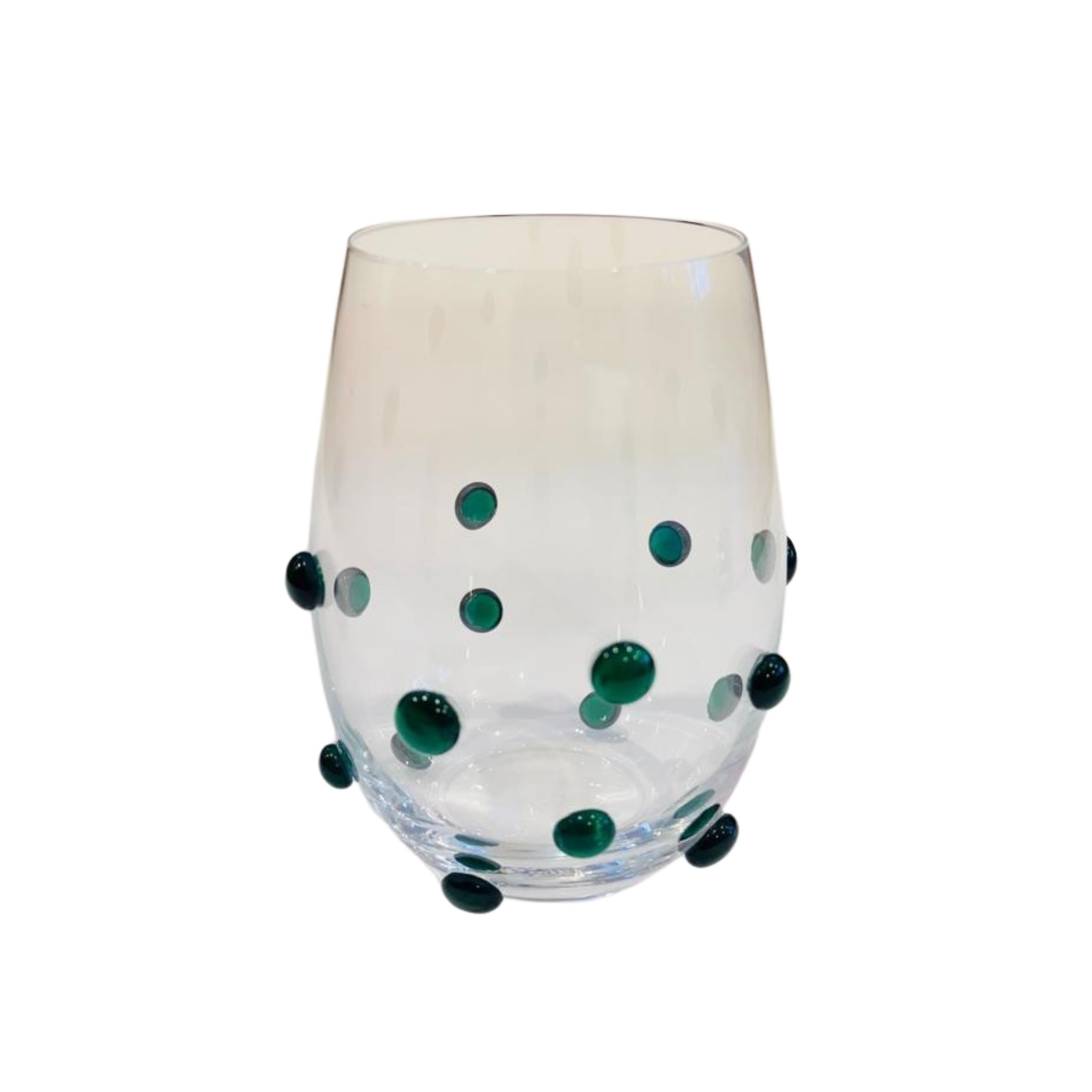 Copo Lapidá Verde Esmeralda