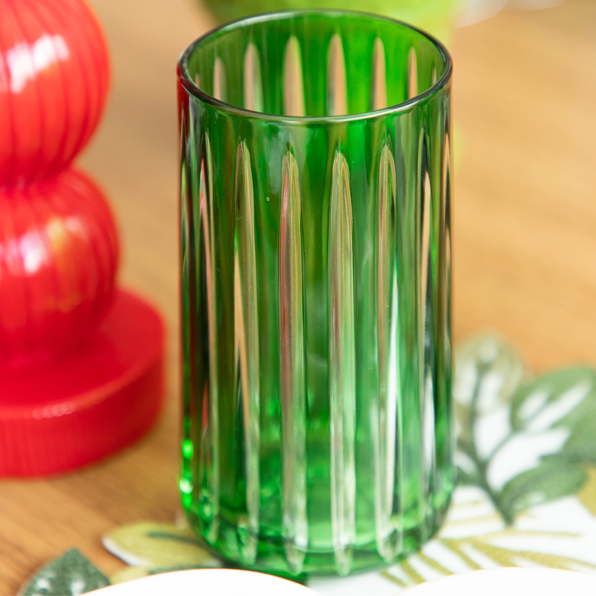 Cj. 2 Copos Long Drink Verde