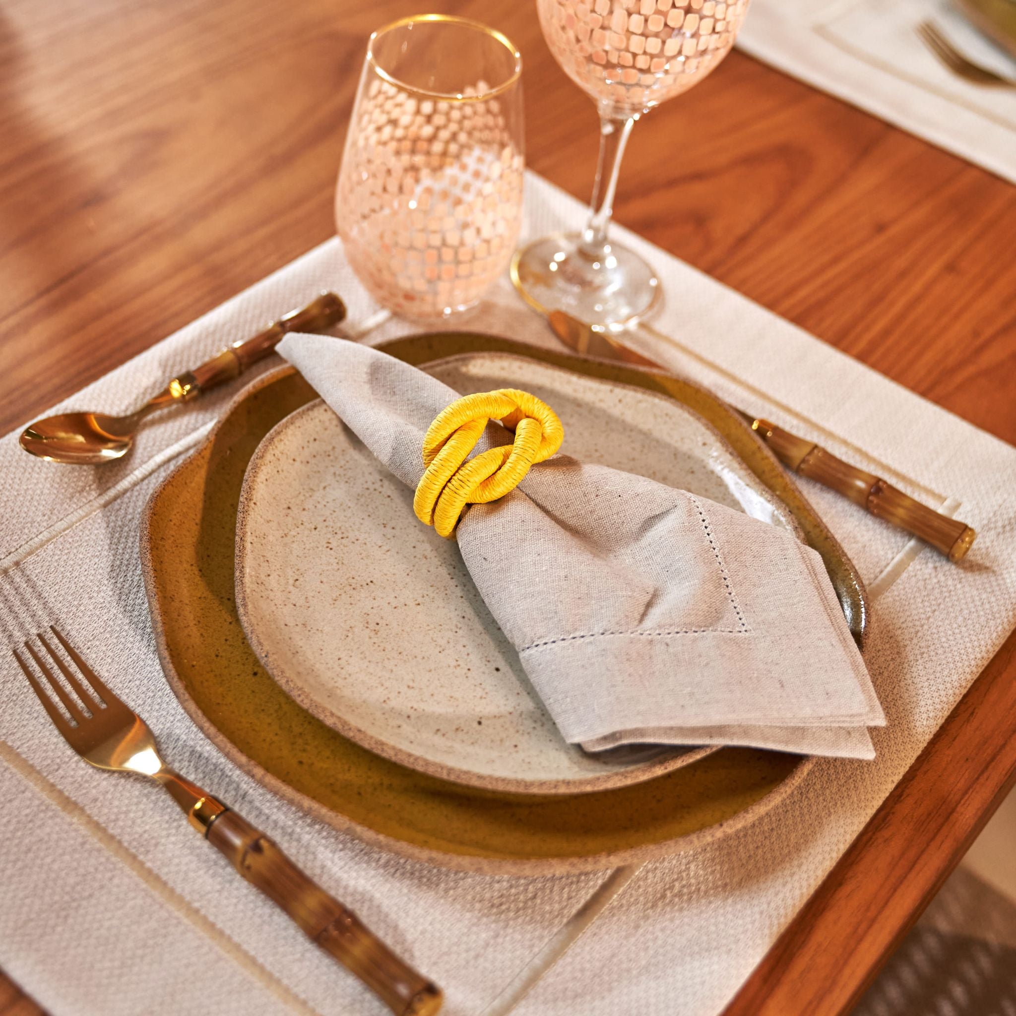 Lugar Americano Off White