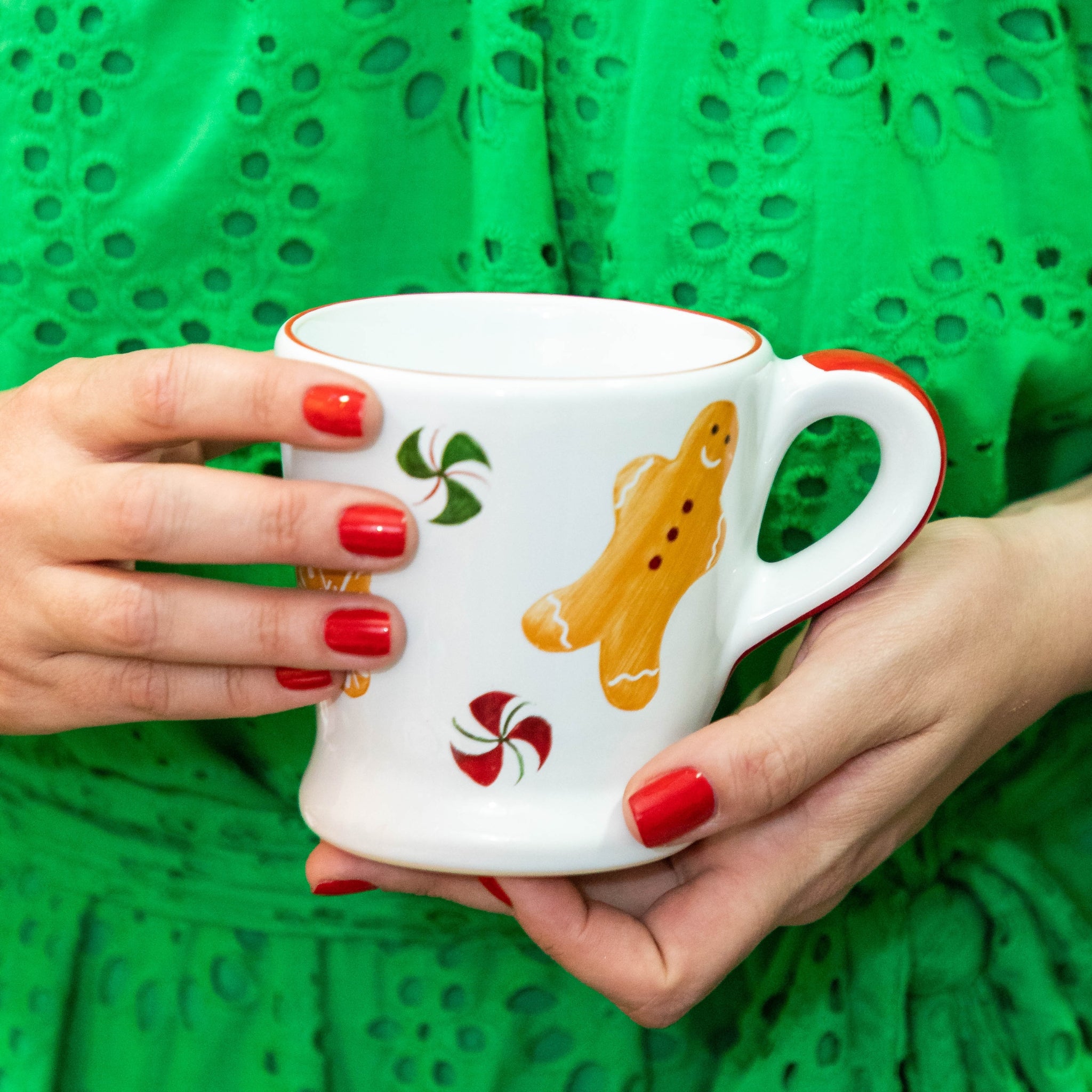 Caneca Cerâmica Gingerbread