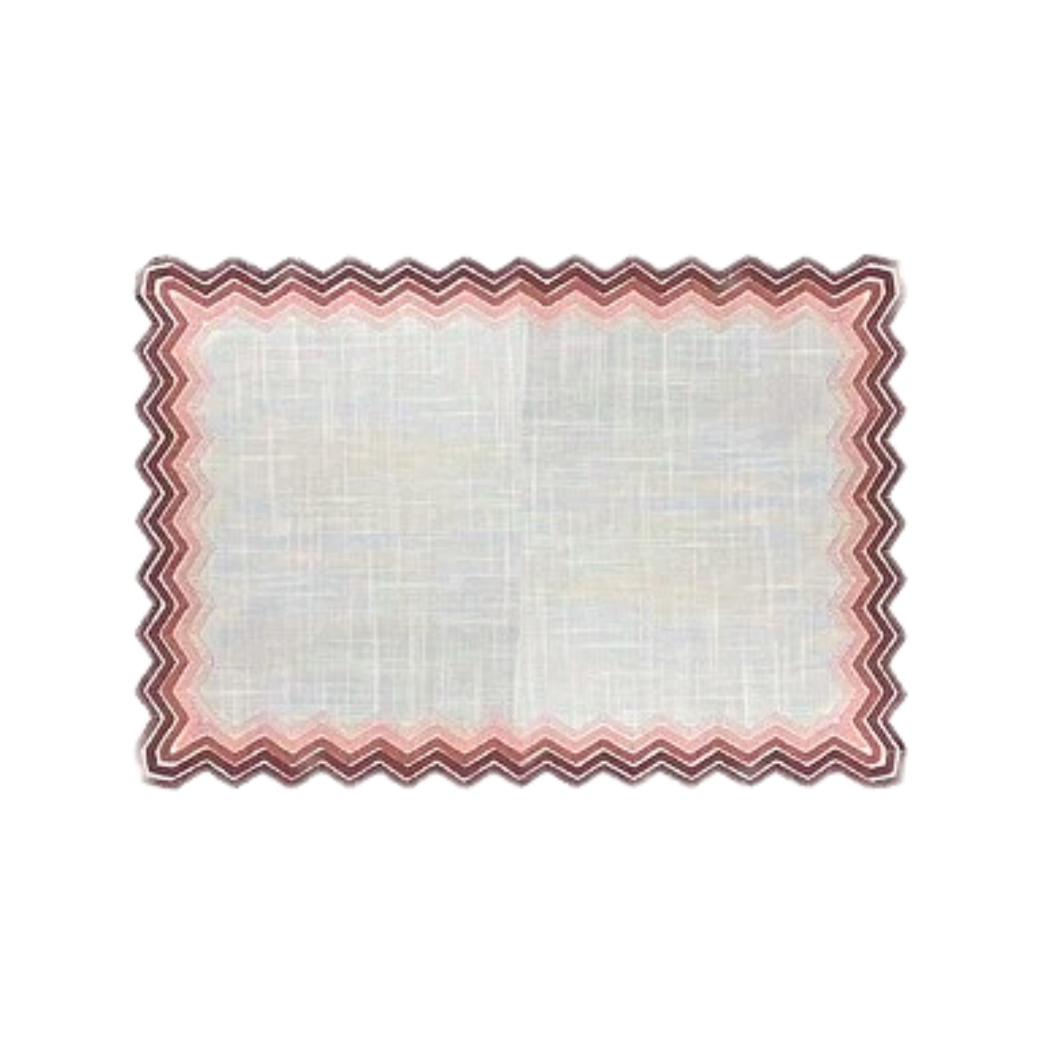 Lugar Americano Retangular Shades of Pink