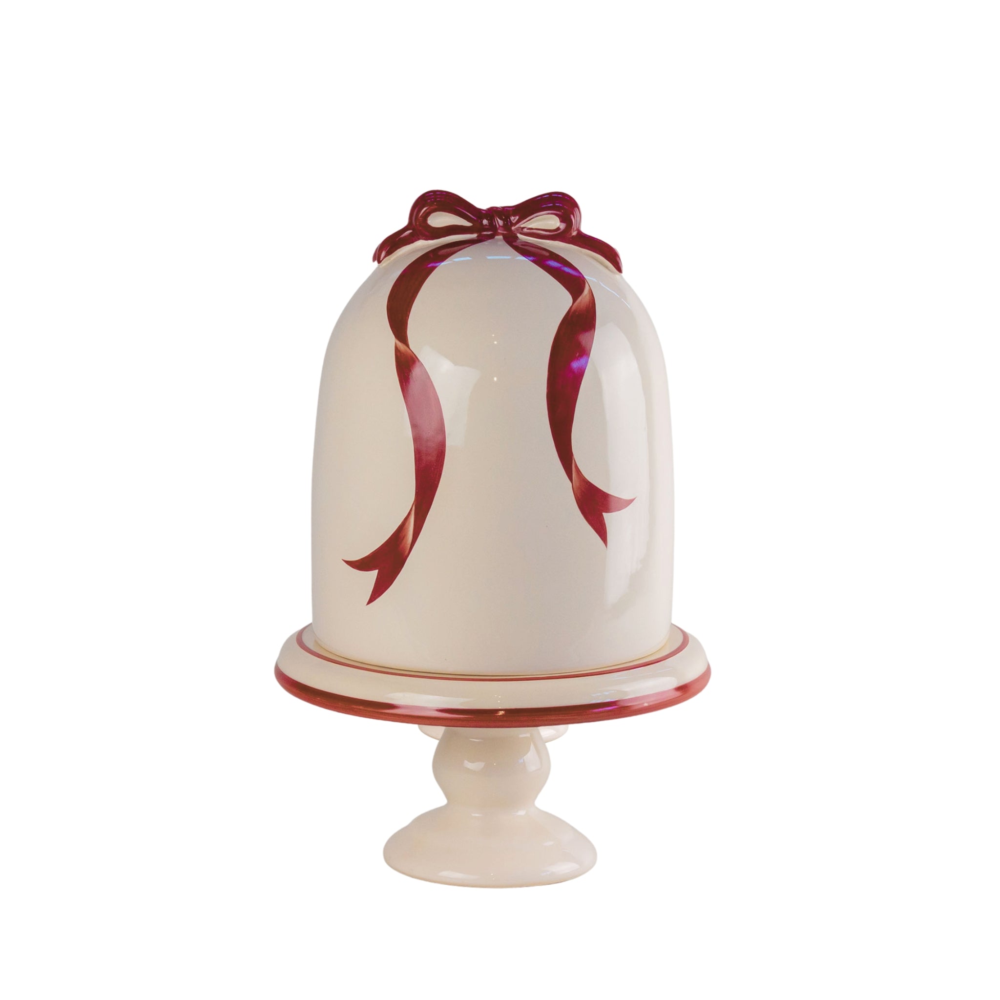 Porta Panetone Grande Laço de Fita