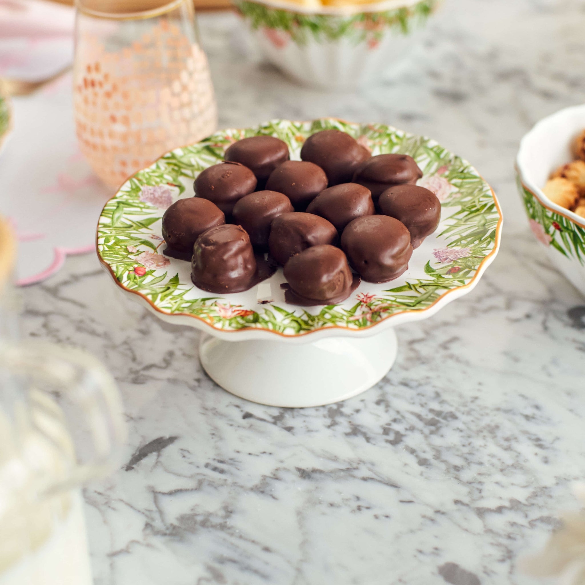 Porta Petit Four Jardim Encantado