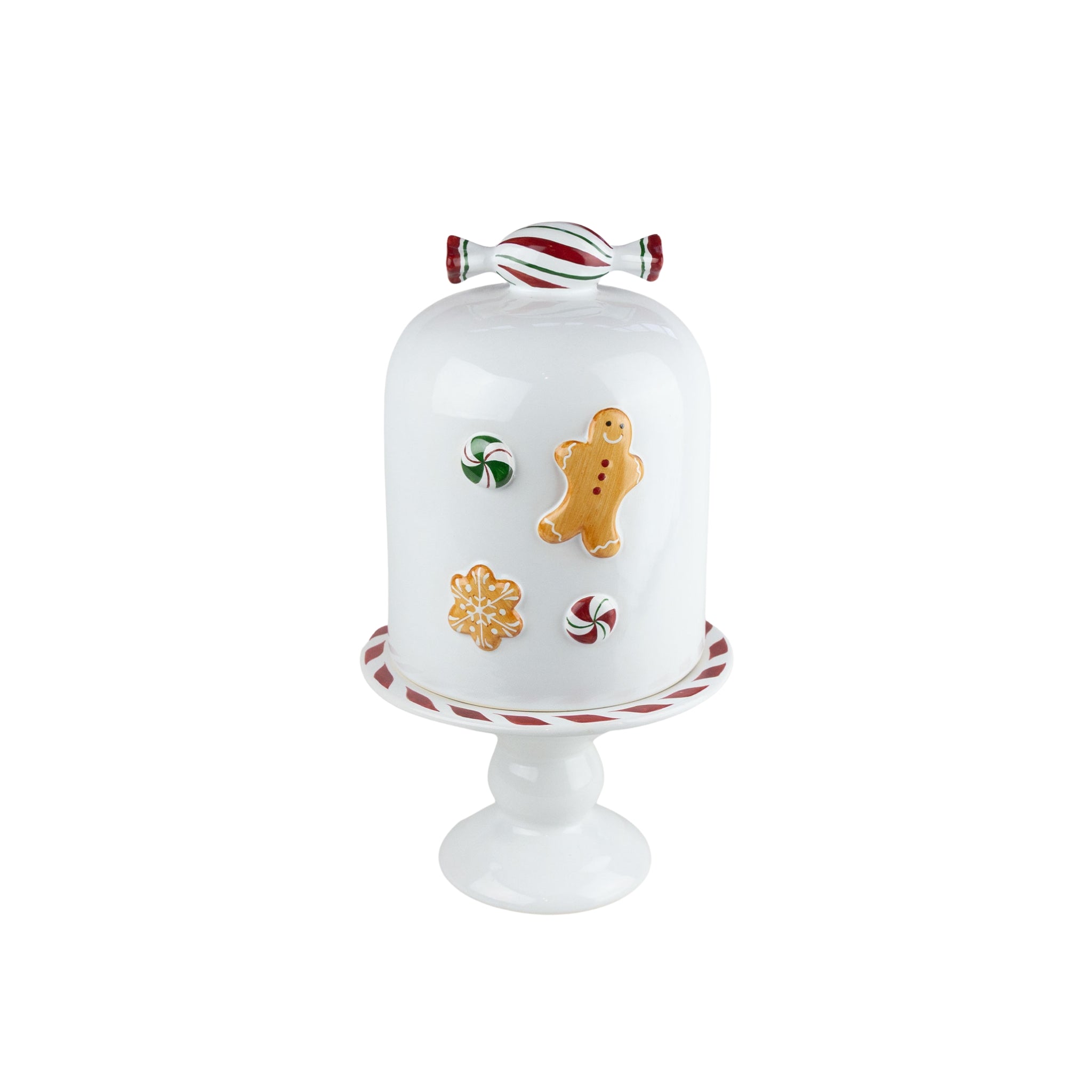 Porta Panetone Médio Gingerbread