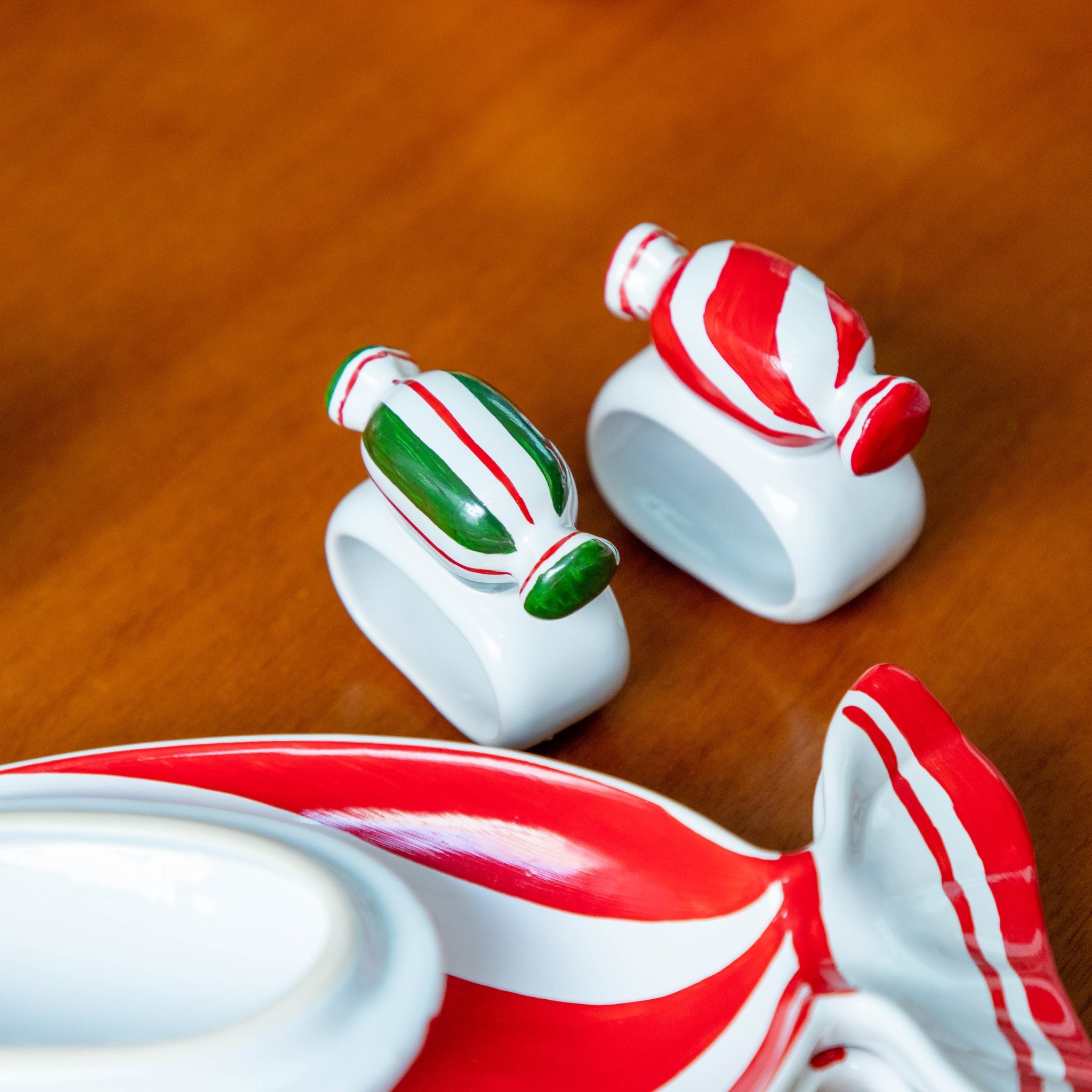 Porta Guardanapo Bala Candy Verde