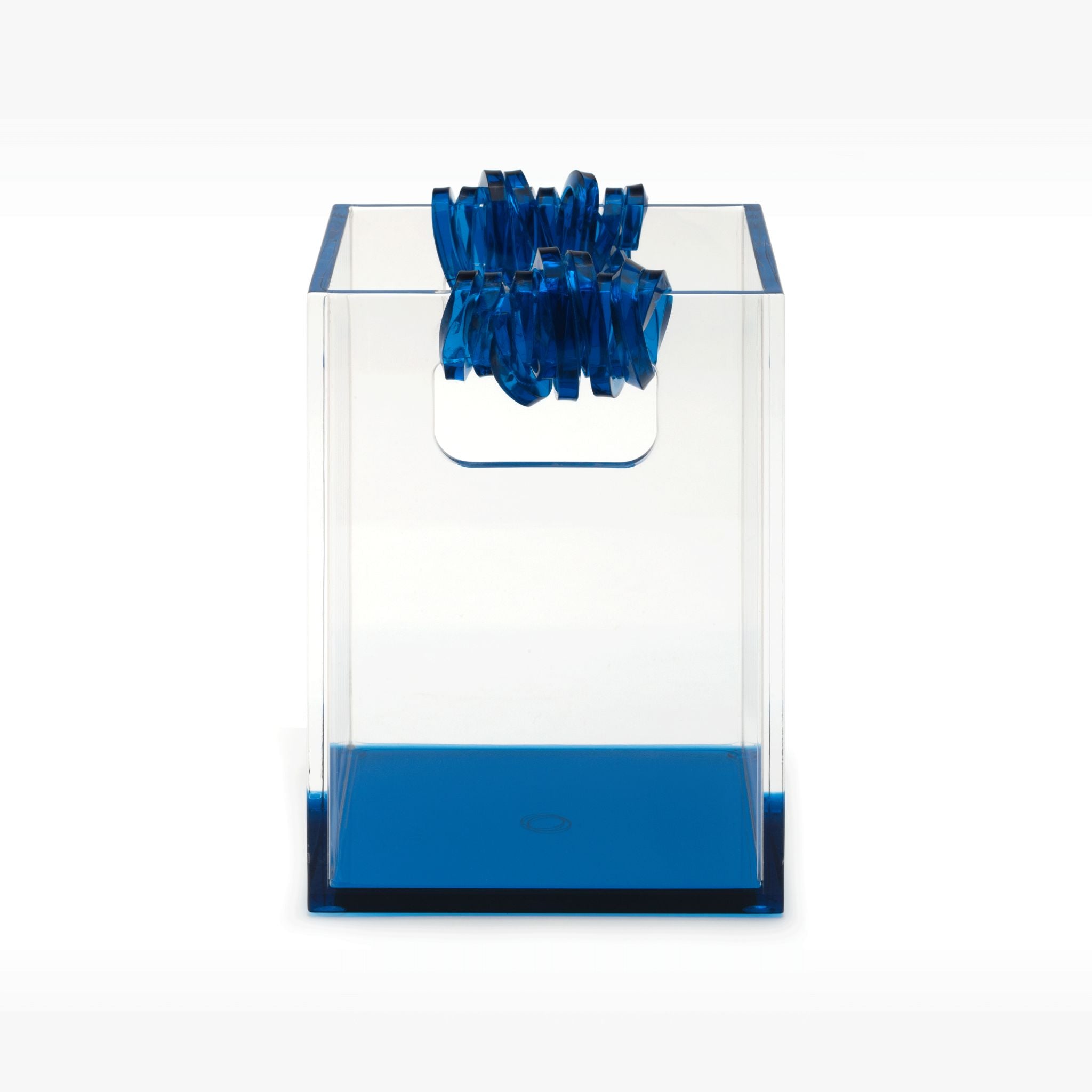 Balde de Gelo Quadrado Azul