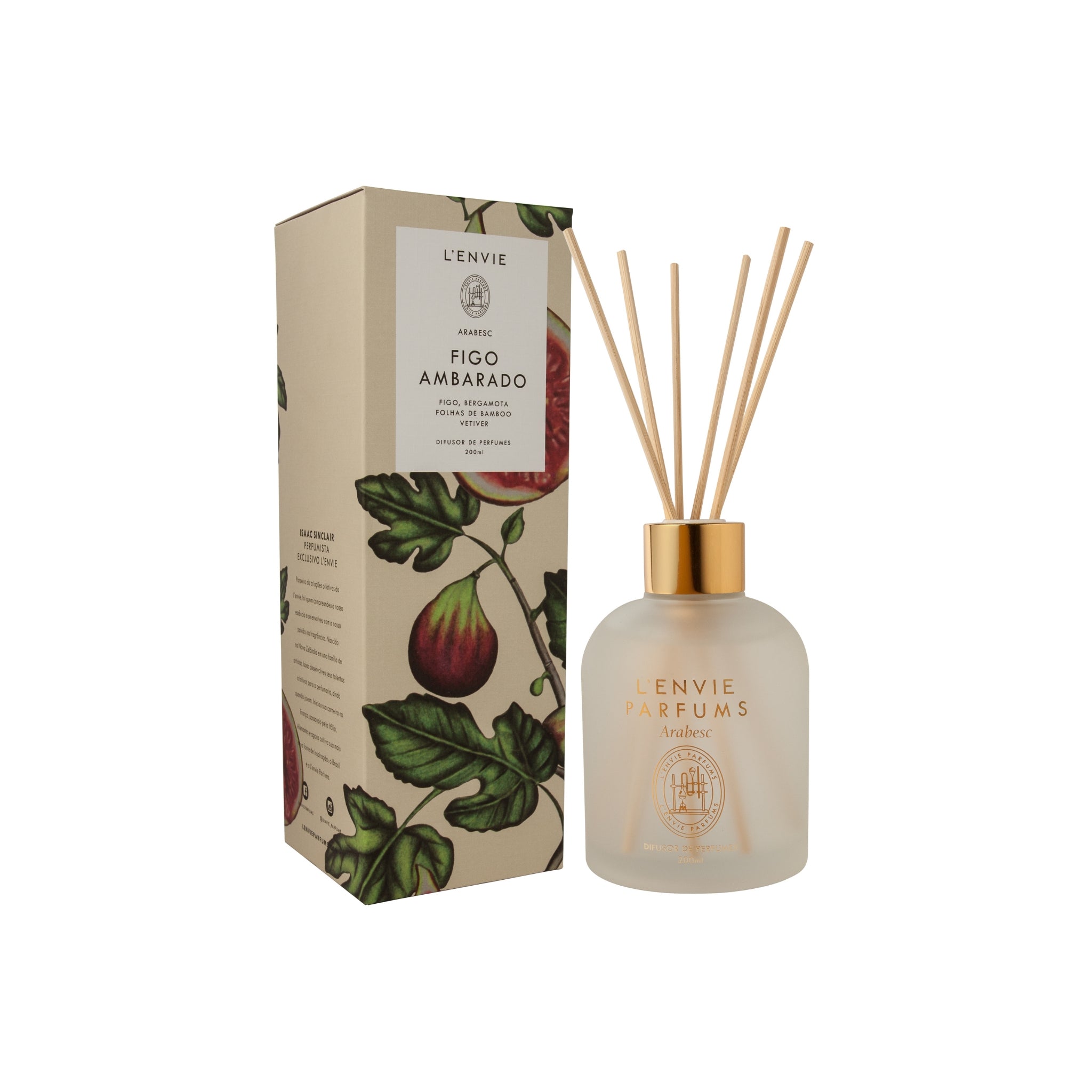 Difusor de Perfume Figo Ambarado LENVIE