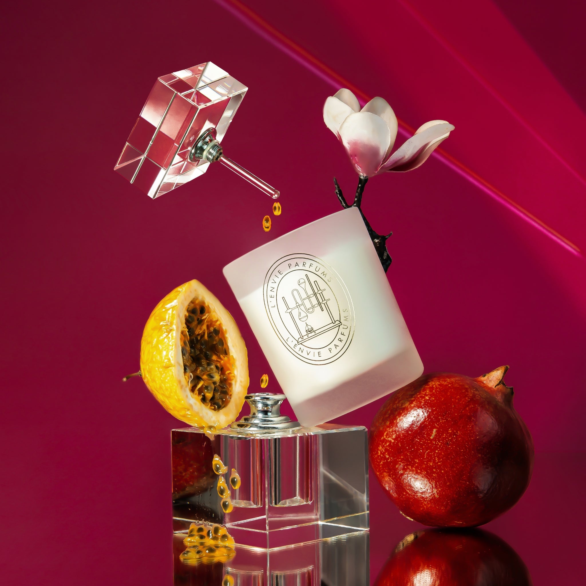 Vela Perfumada Magnolia Pacífica LENVIE