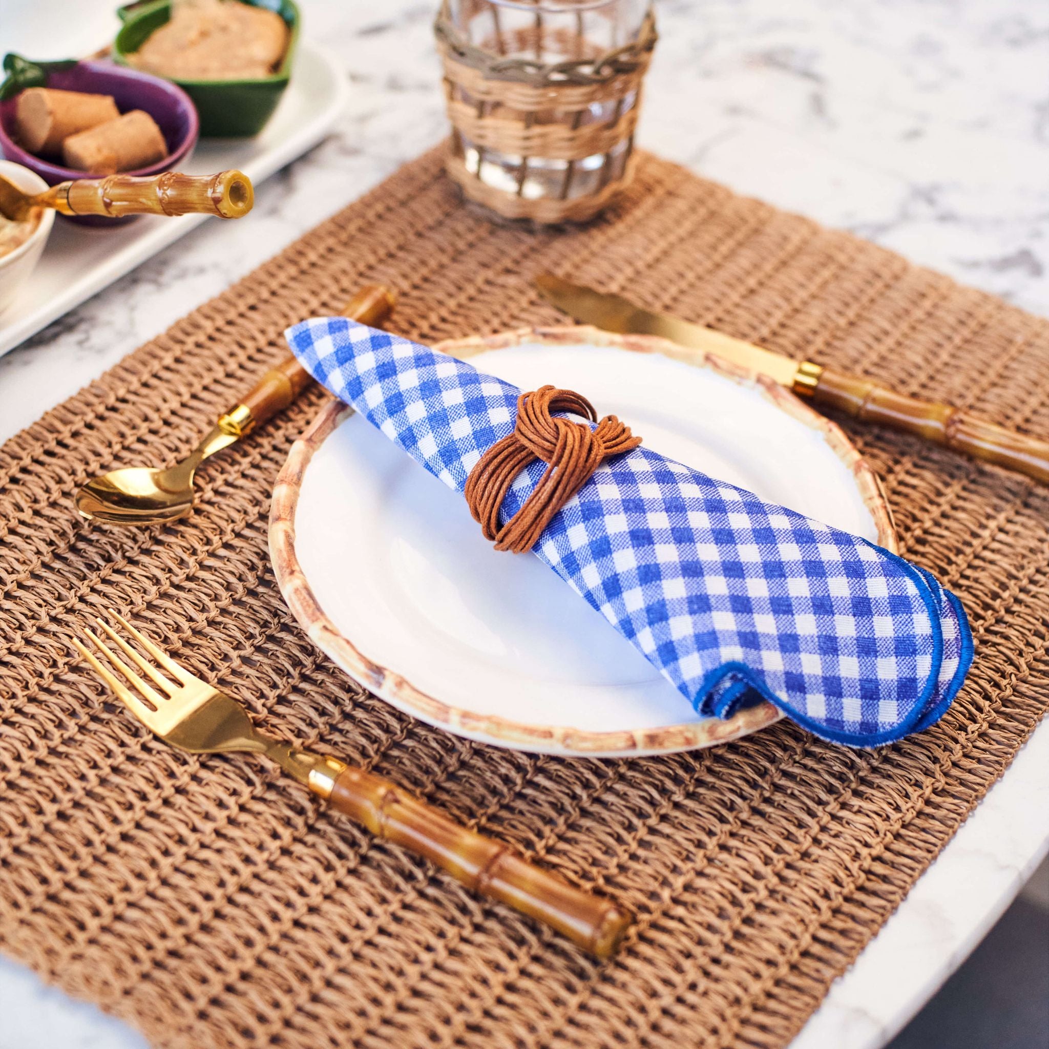 Porta Guardanapo Fio Encerado