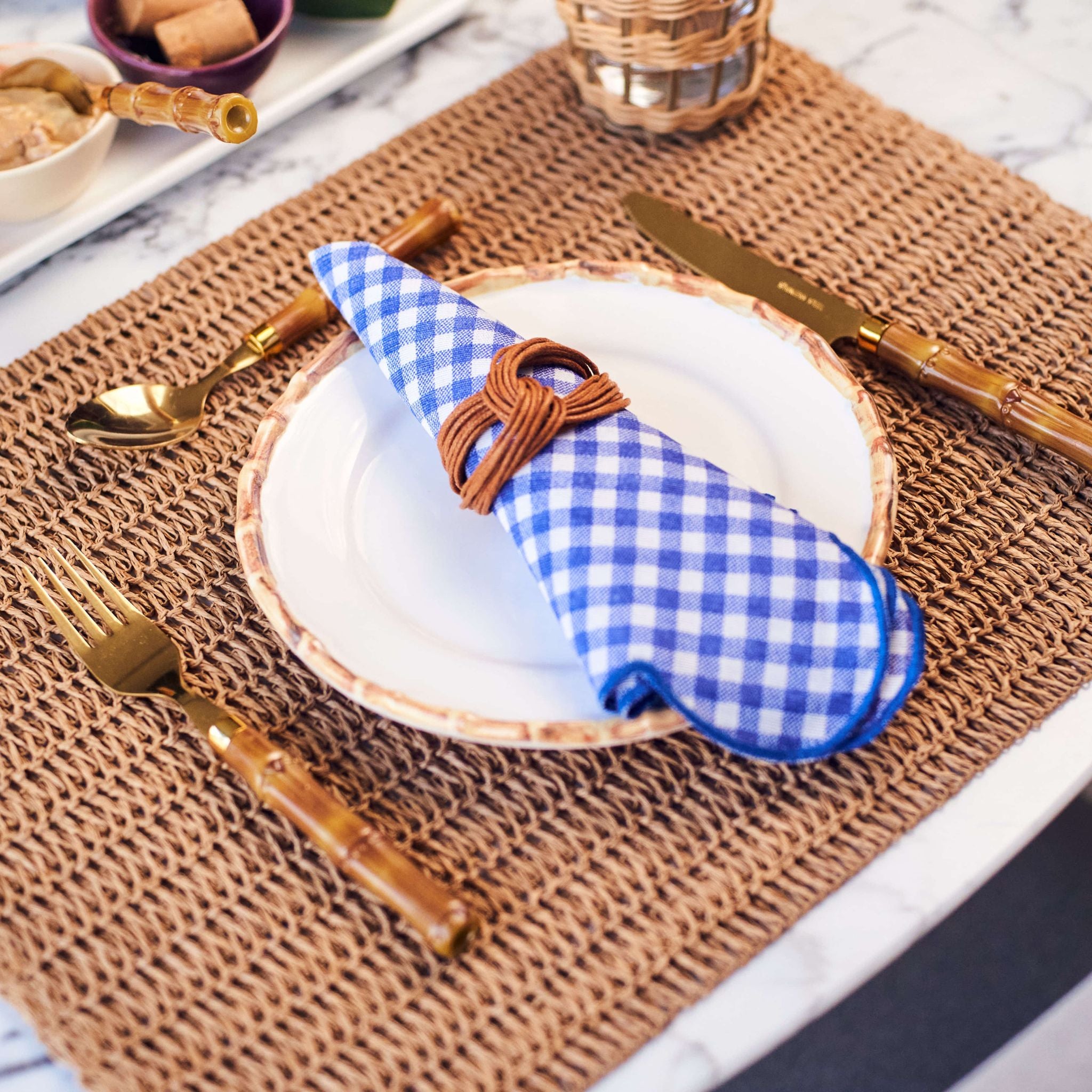 Porta Guardanapo Fio Encerado