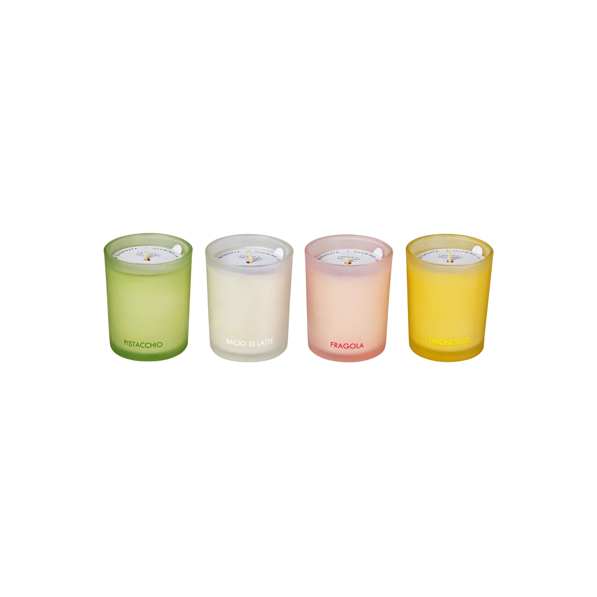 Set de 4 Velas LENVIE e Bacio di Latte