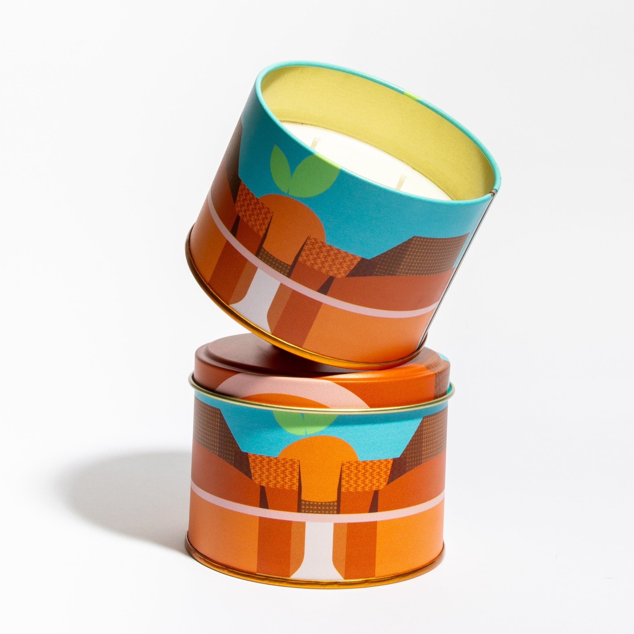 Vela Perfumada Lata "Mandarina Ceylon" LENVIE