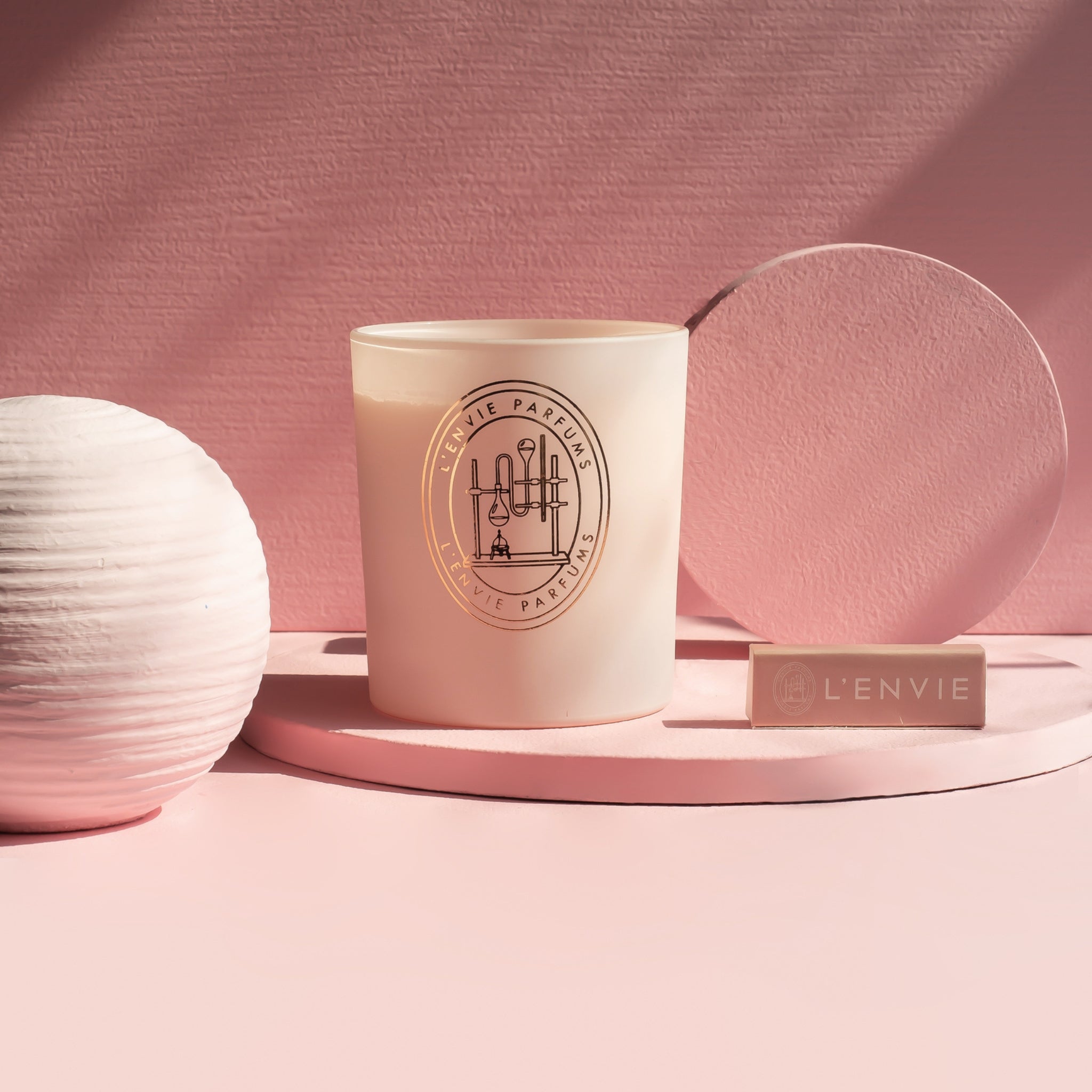 Vela Perfumada Sunset Rosé LENVIE
