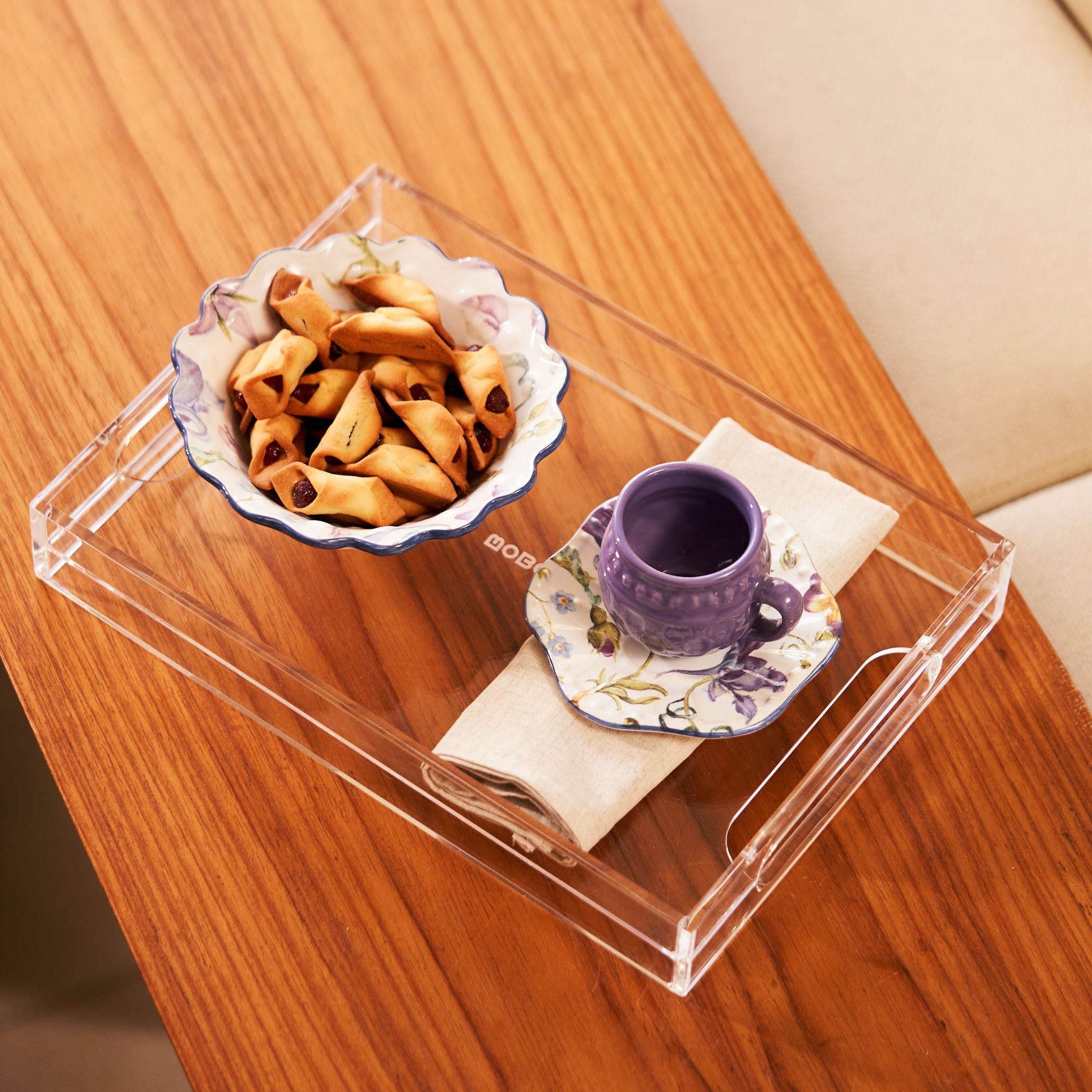 Bandeja Café Acrílico