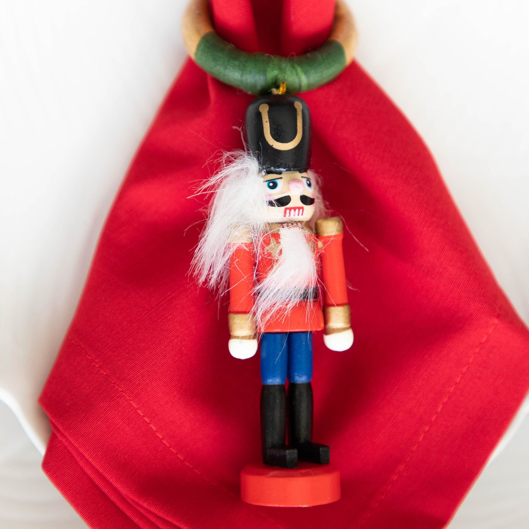 Cj. 4 Porta Guardanapos Soldadinhos de Chumbo Sortidos