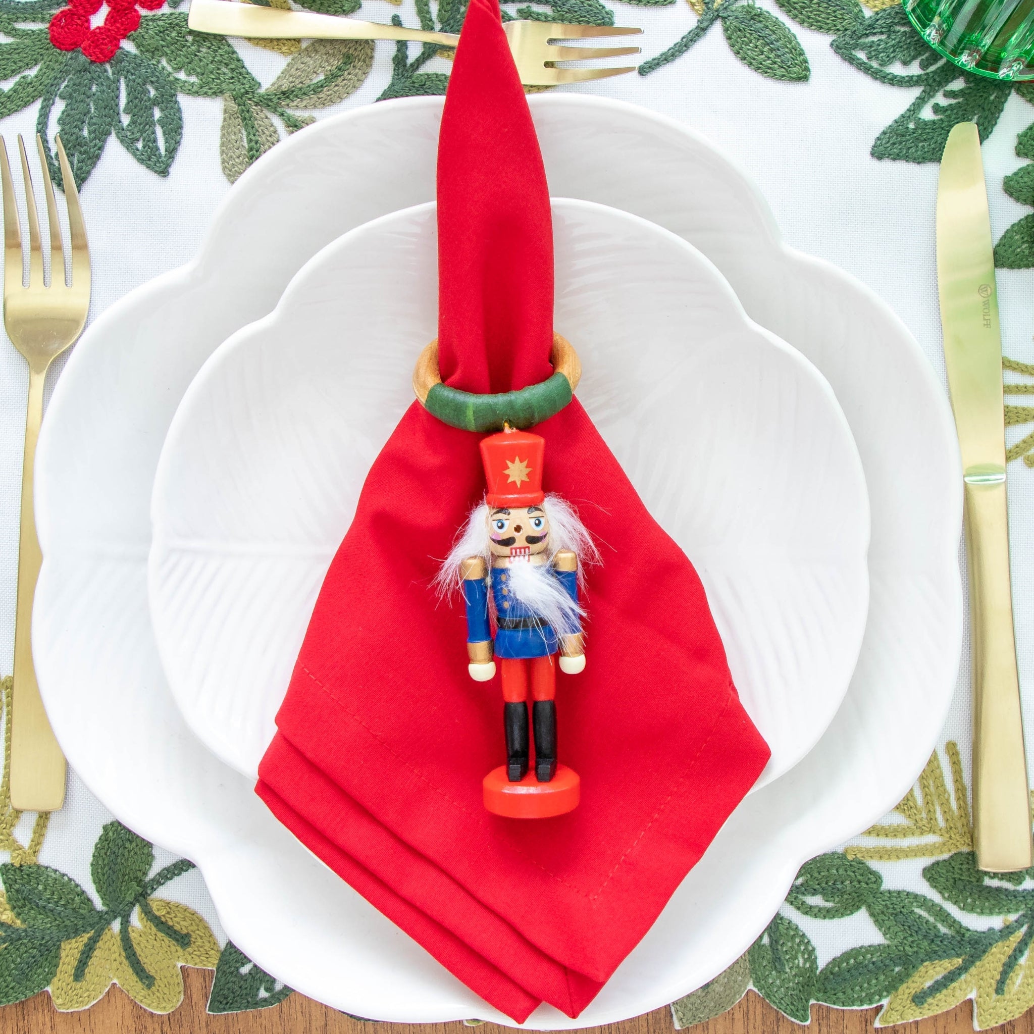 Cj. 4 Porta Guardanapos Soldadinhos de Chumbo Sortidos