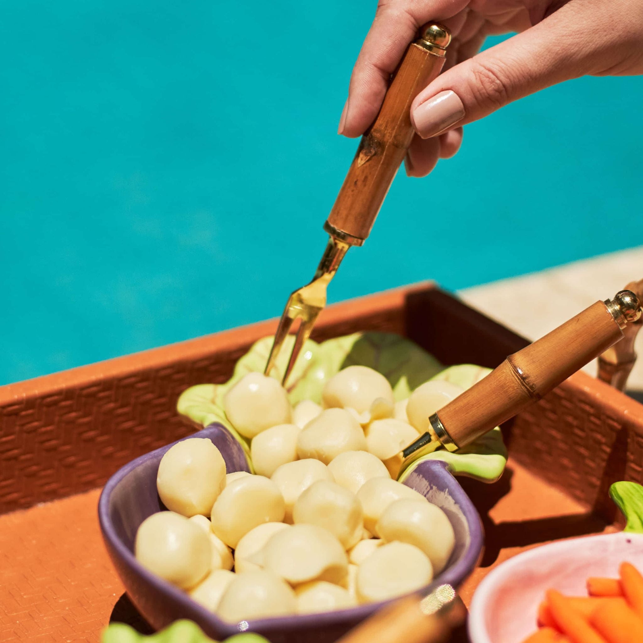 Set de Garfos Petisco Bambu