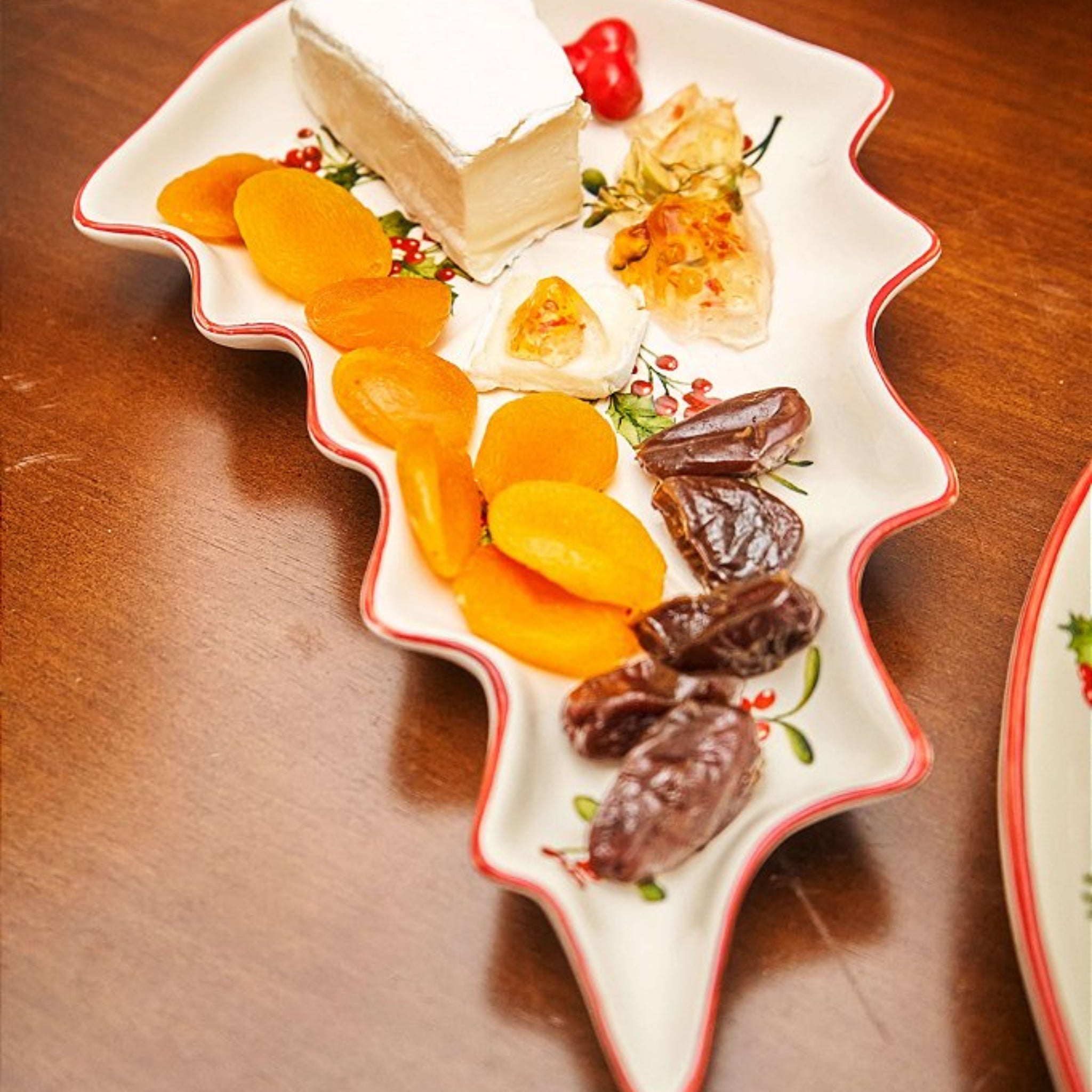 Petisqueira Azevinho Branca e Vermelha