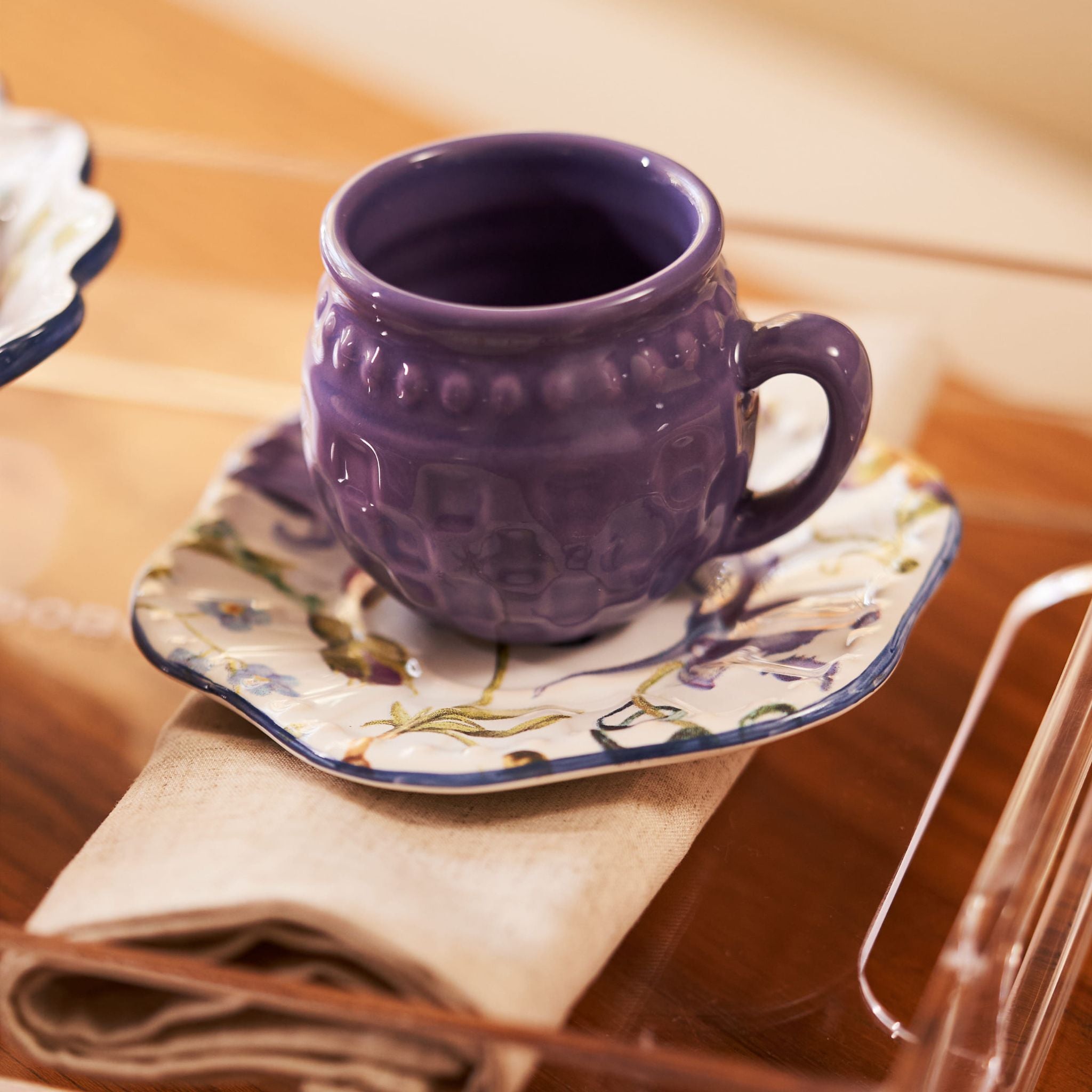 Cj. de 2 Xícaras de Café e Píres Aurora