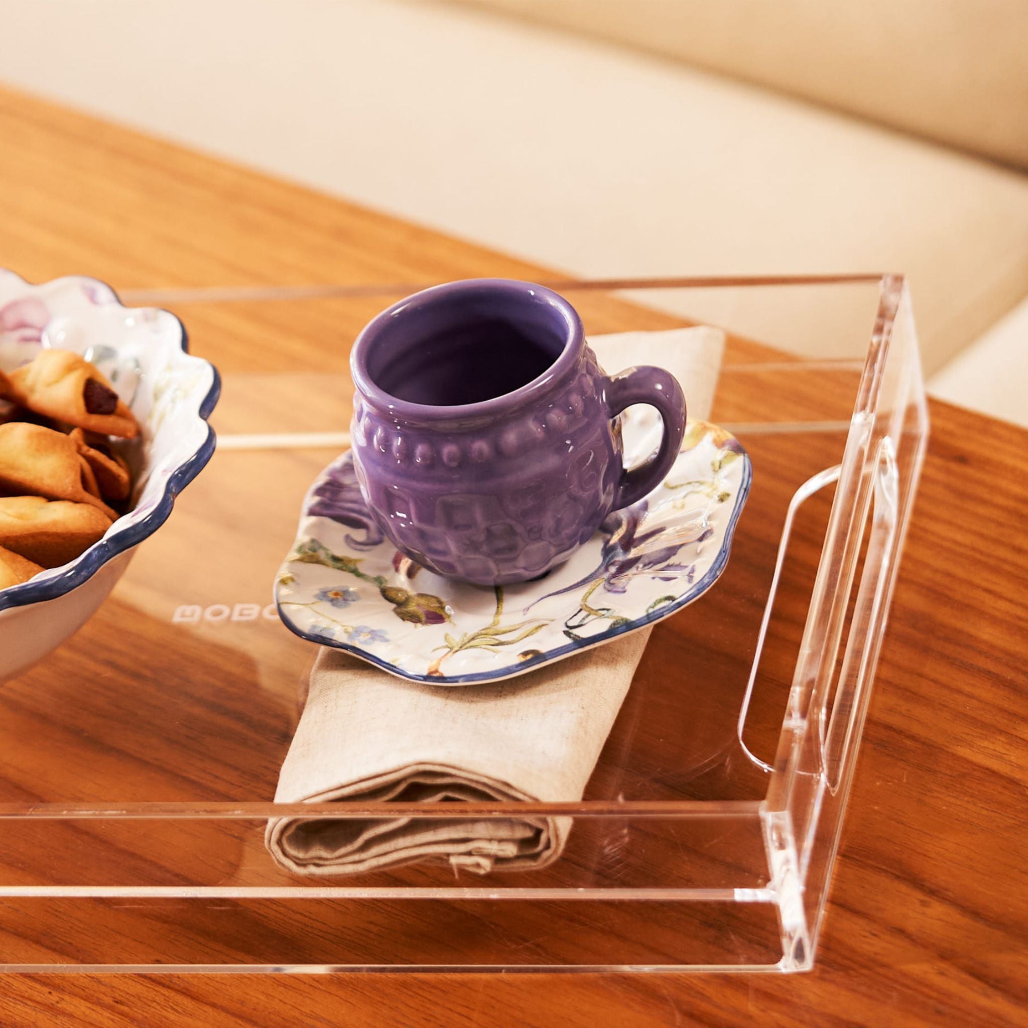 Cj. de 2 Xícaras de Café e Píres Aurora