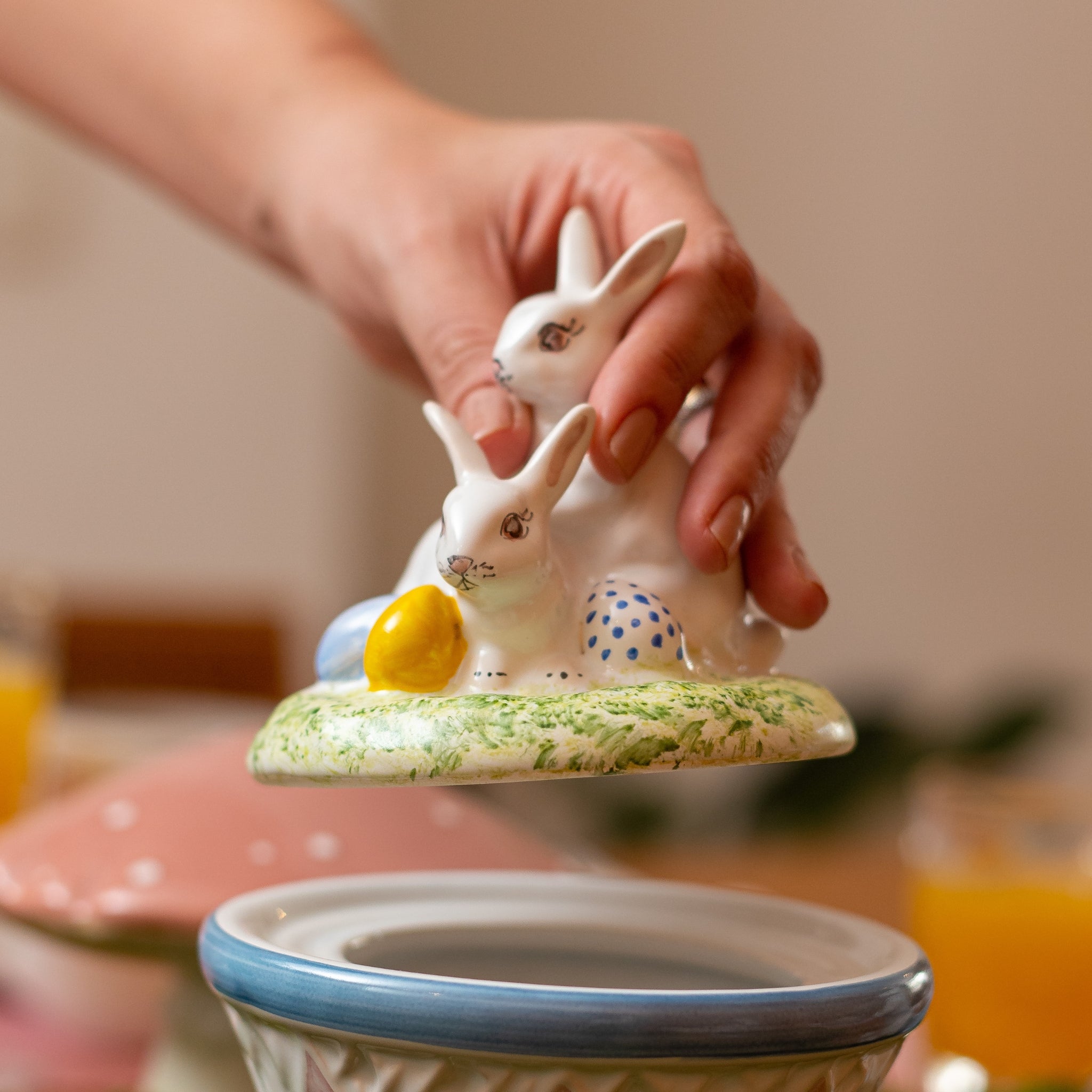 Cesta de Coelhos Peter Rabbit