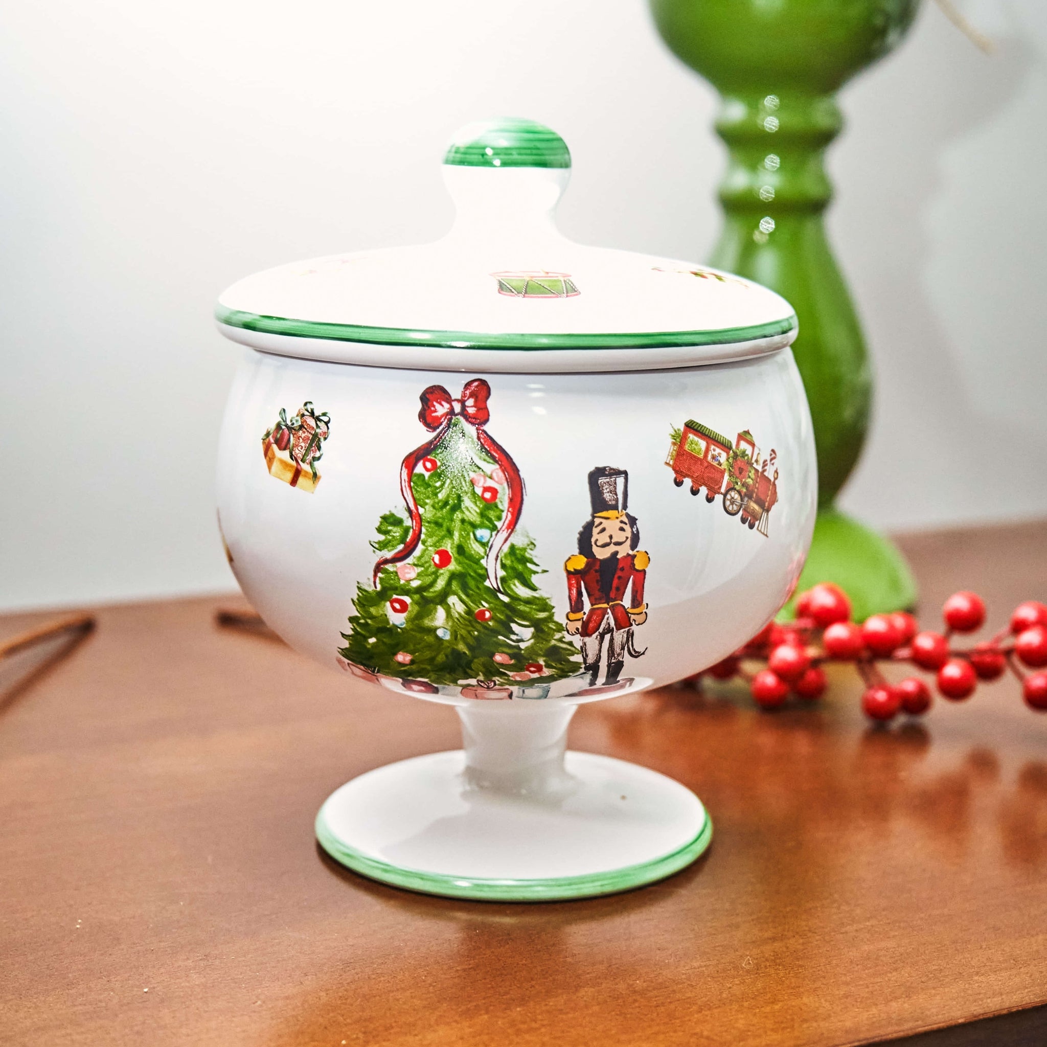 Compoteira Soldadinho de Chumbo Grande