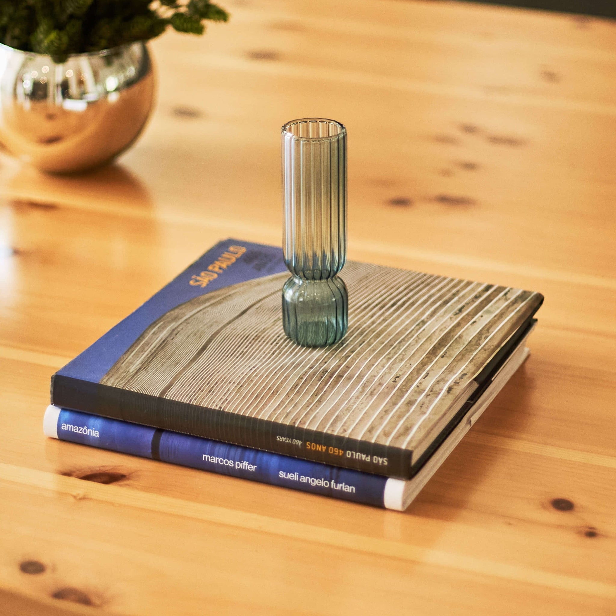 Vaso Cilíndrico Azul