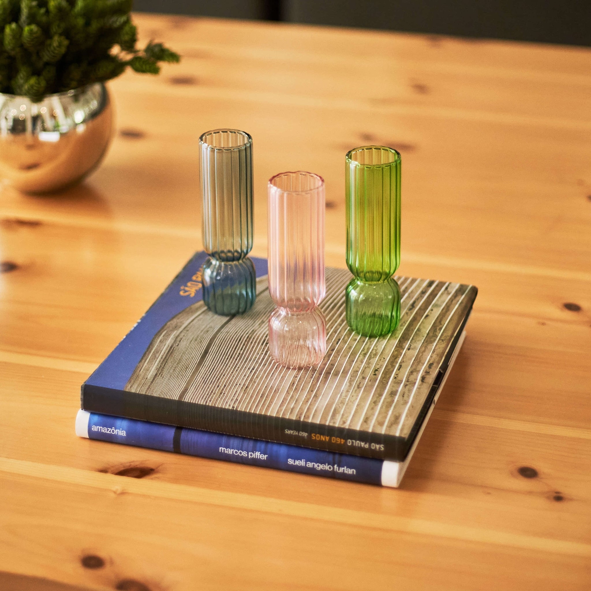 Vaso Cilíndrico Azul