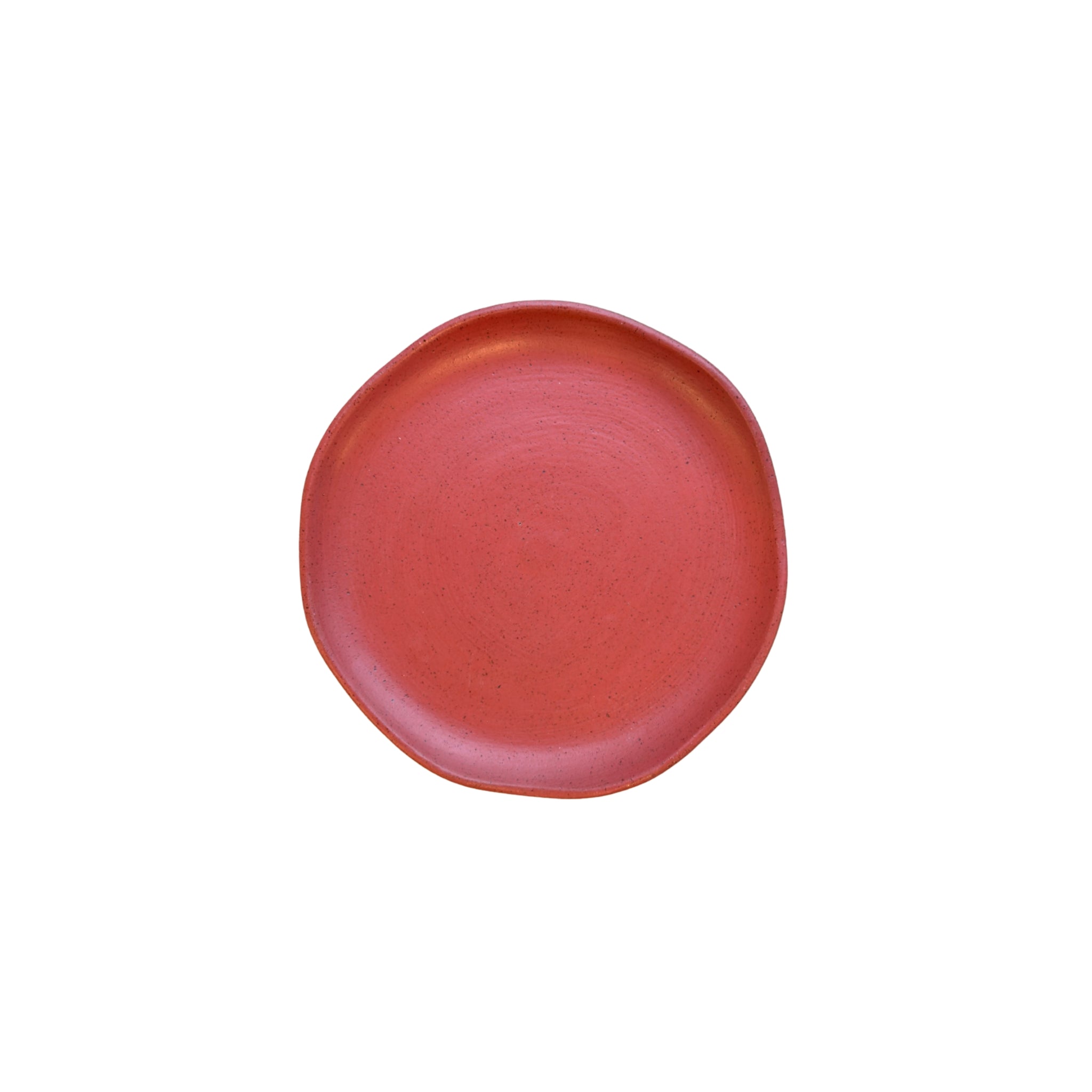 Prato Sobremesa Orgânico Vermelho