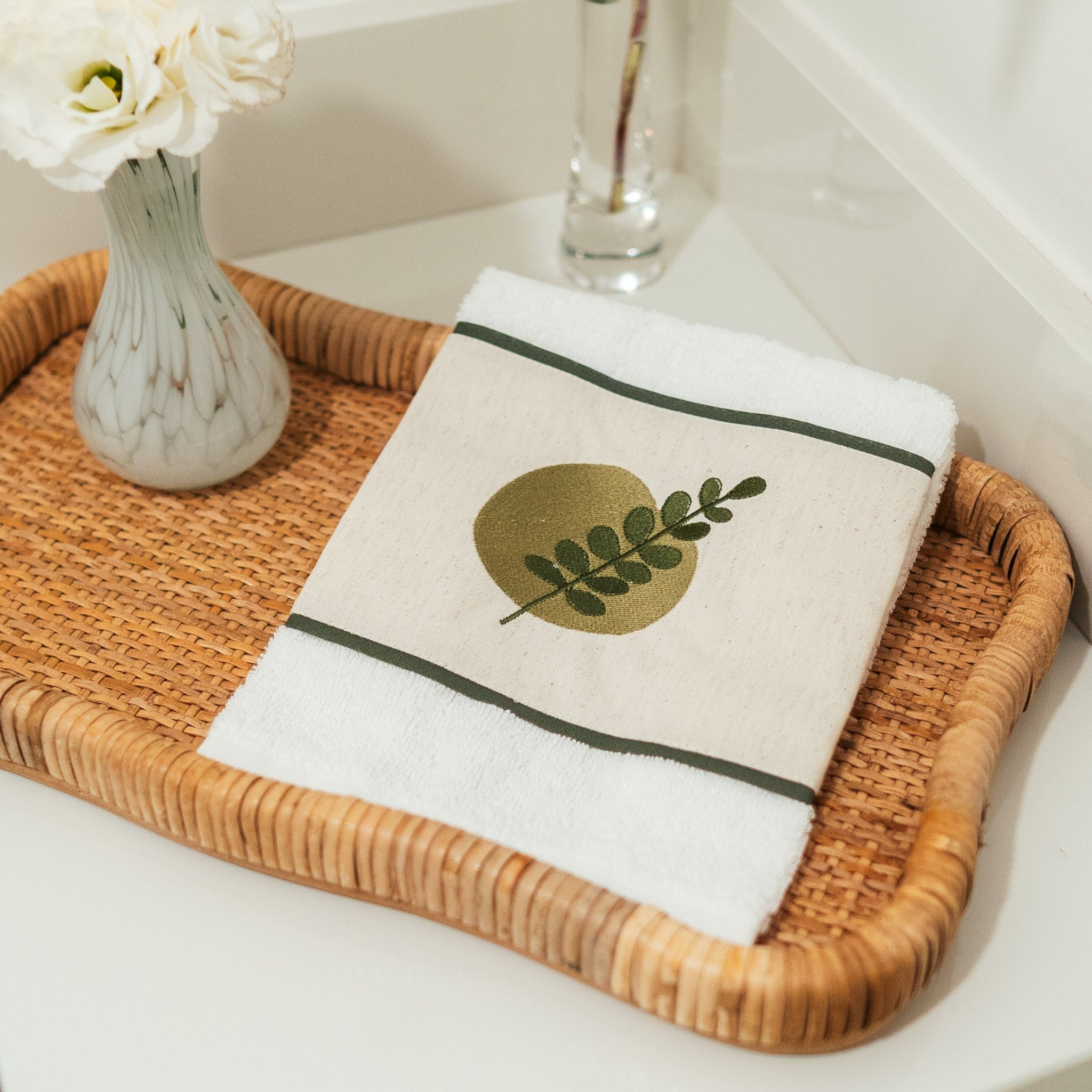 Toalha Lavabo Eucalípto