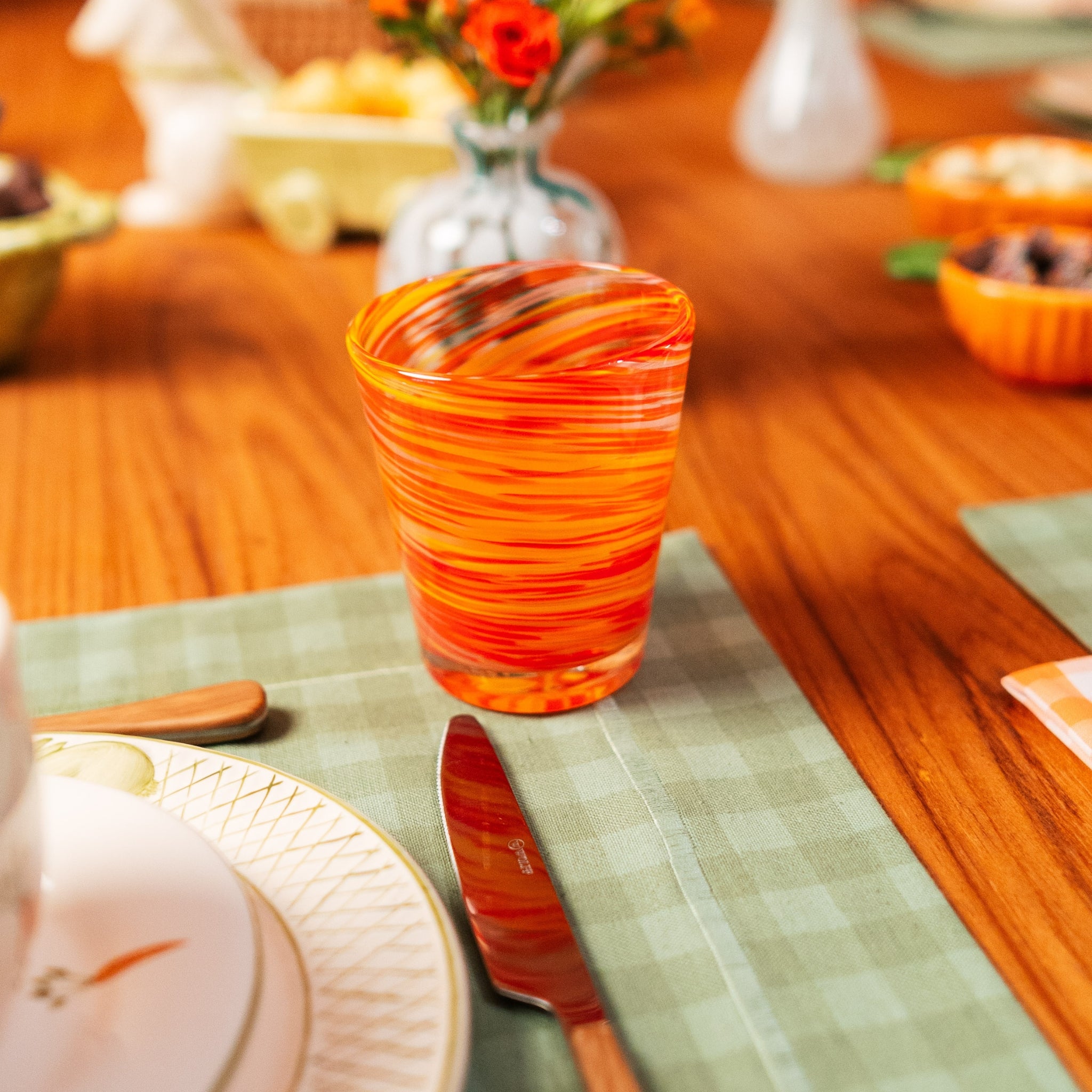 Copo Espiral Laranja