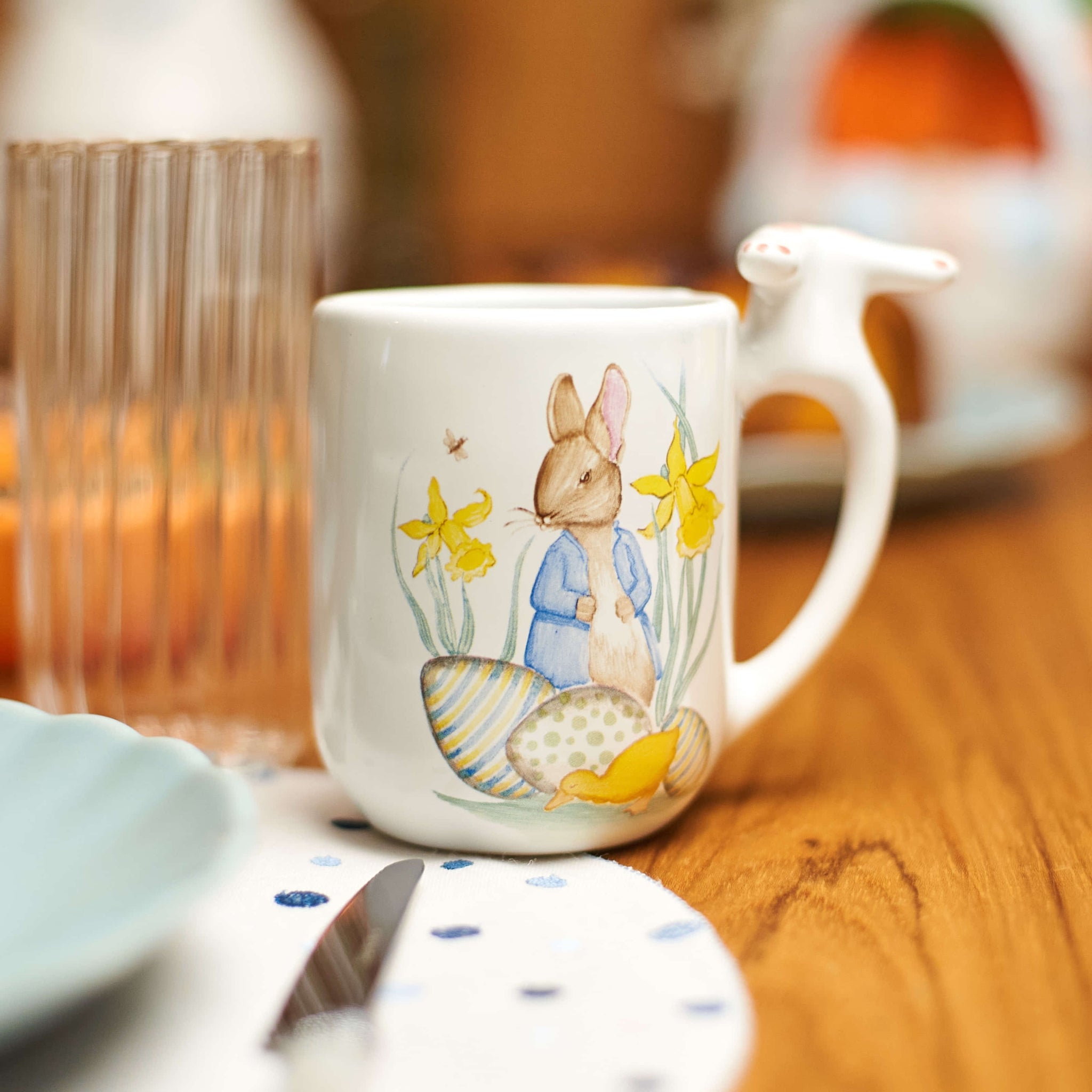Caneca Patinhas Peter Rabbit
