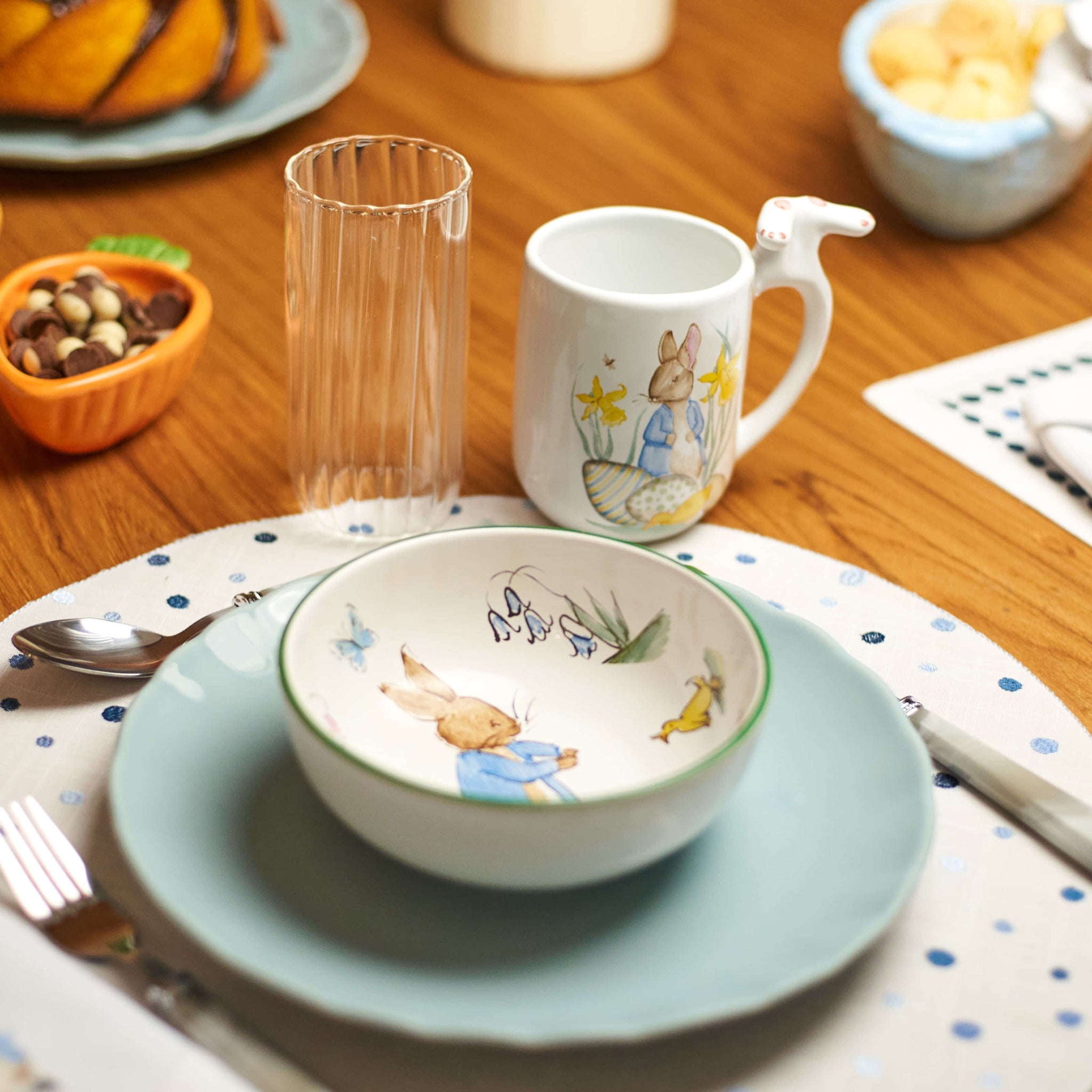Caneca Patinhas Peter Rabbit