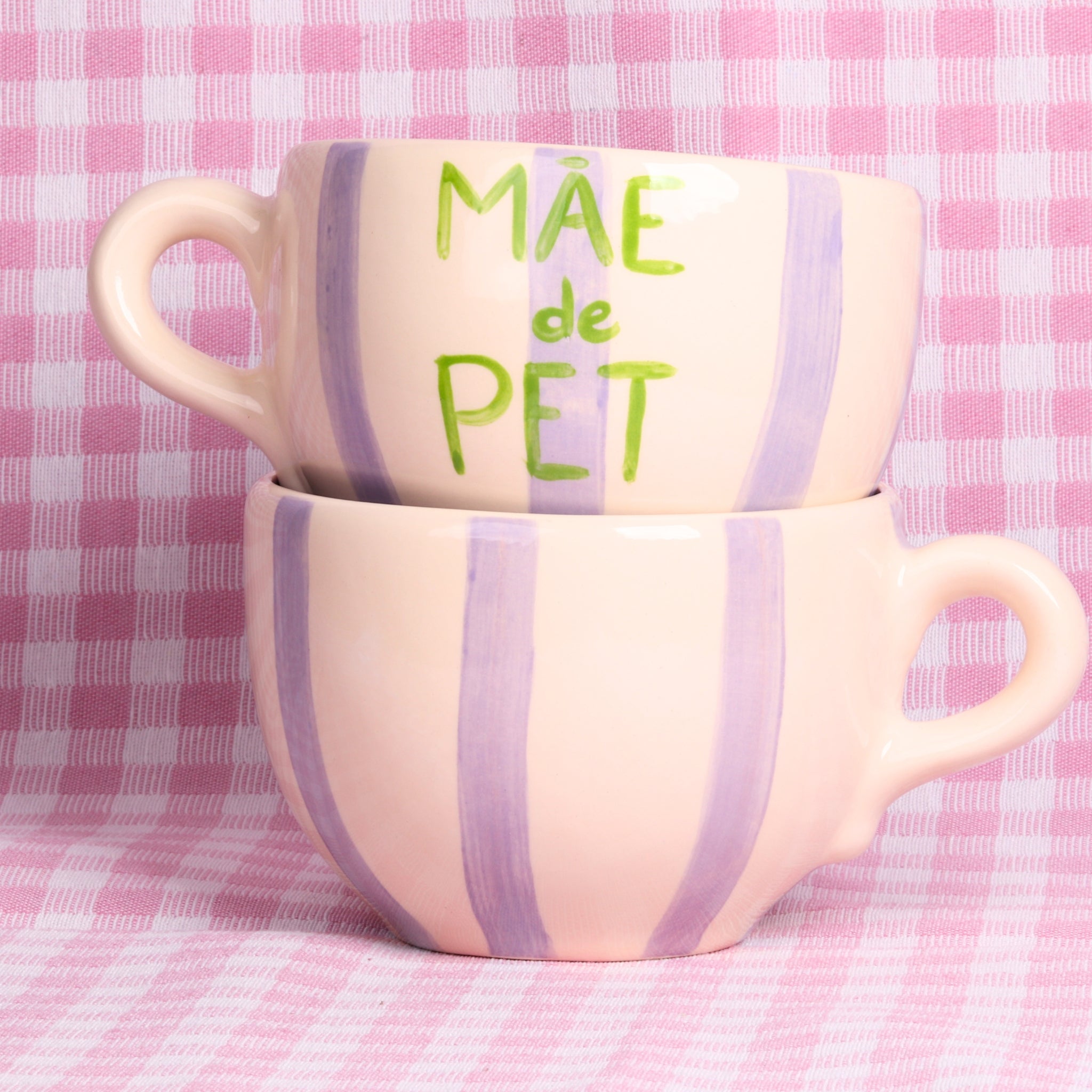 Caneca Mãe de PET Lilás