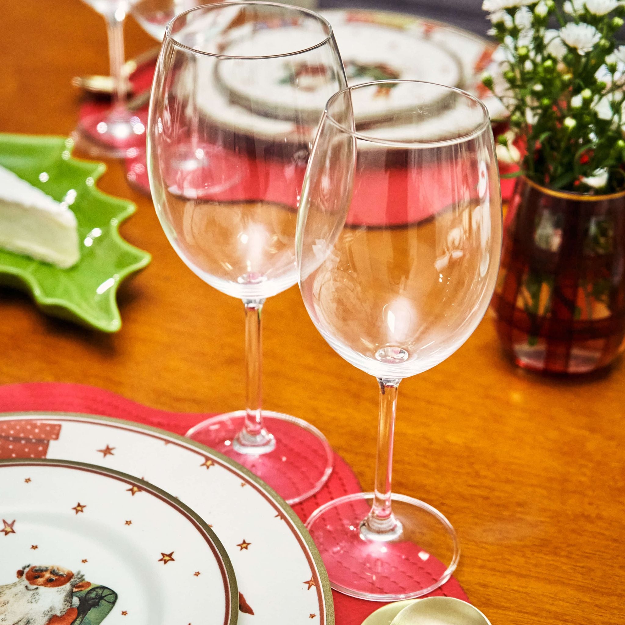 Conjunto de 6 taças colibri vinho branco