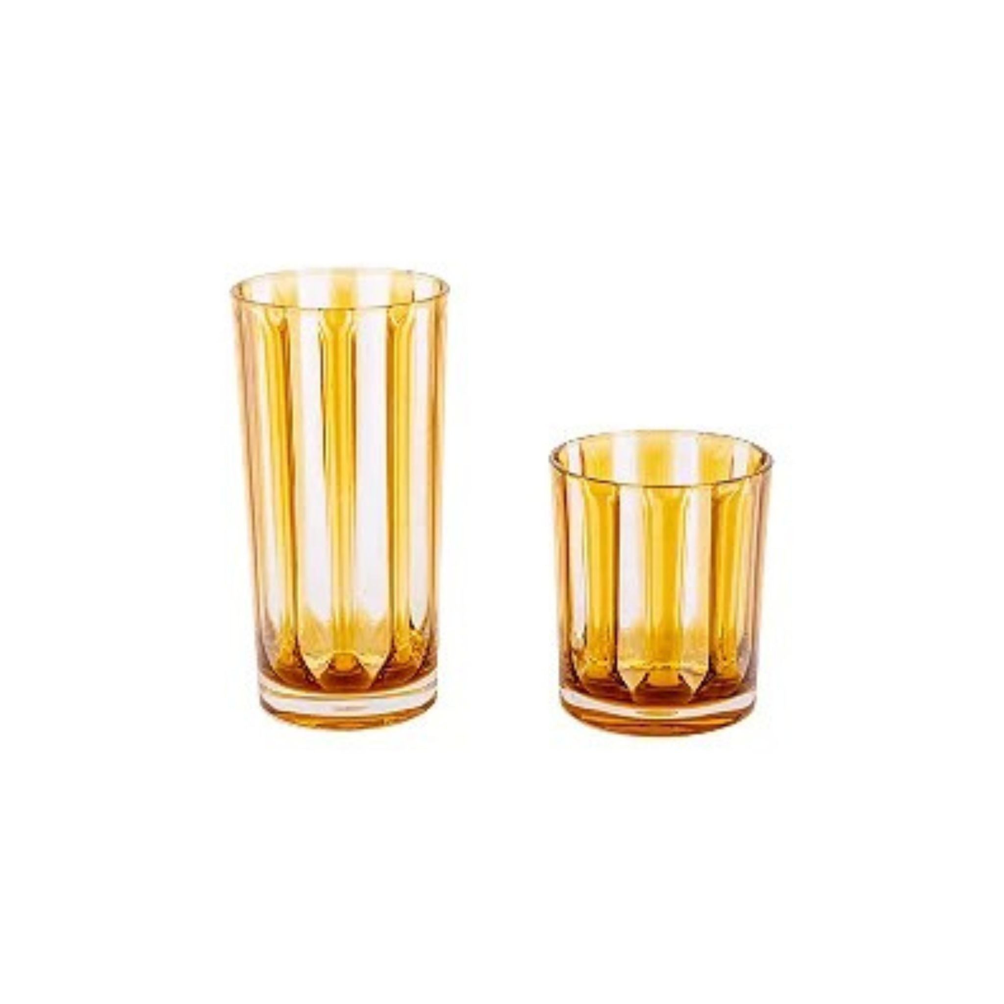Copo Short Drink Acrílico Dourado