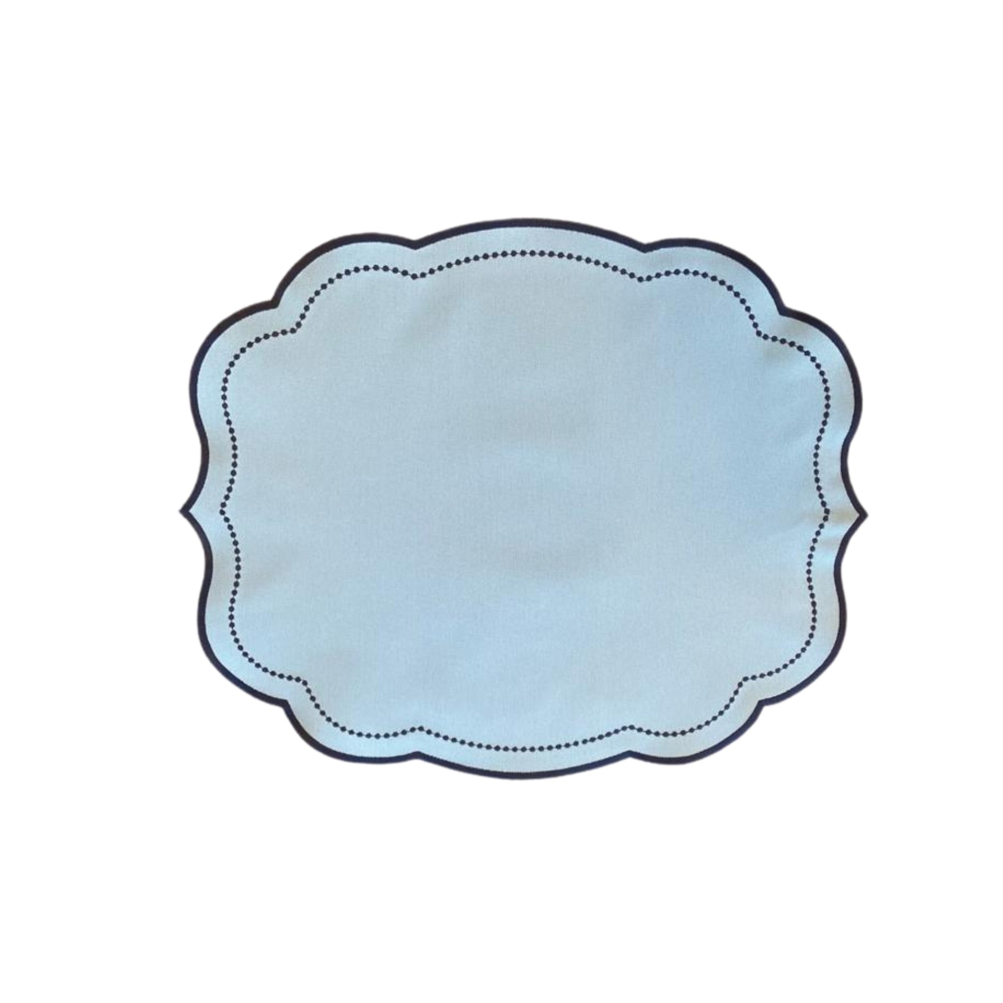 Lugar Americano Dupla Face Azul Marinho e Azul Claro