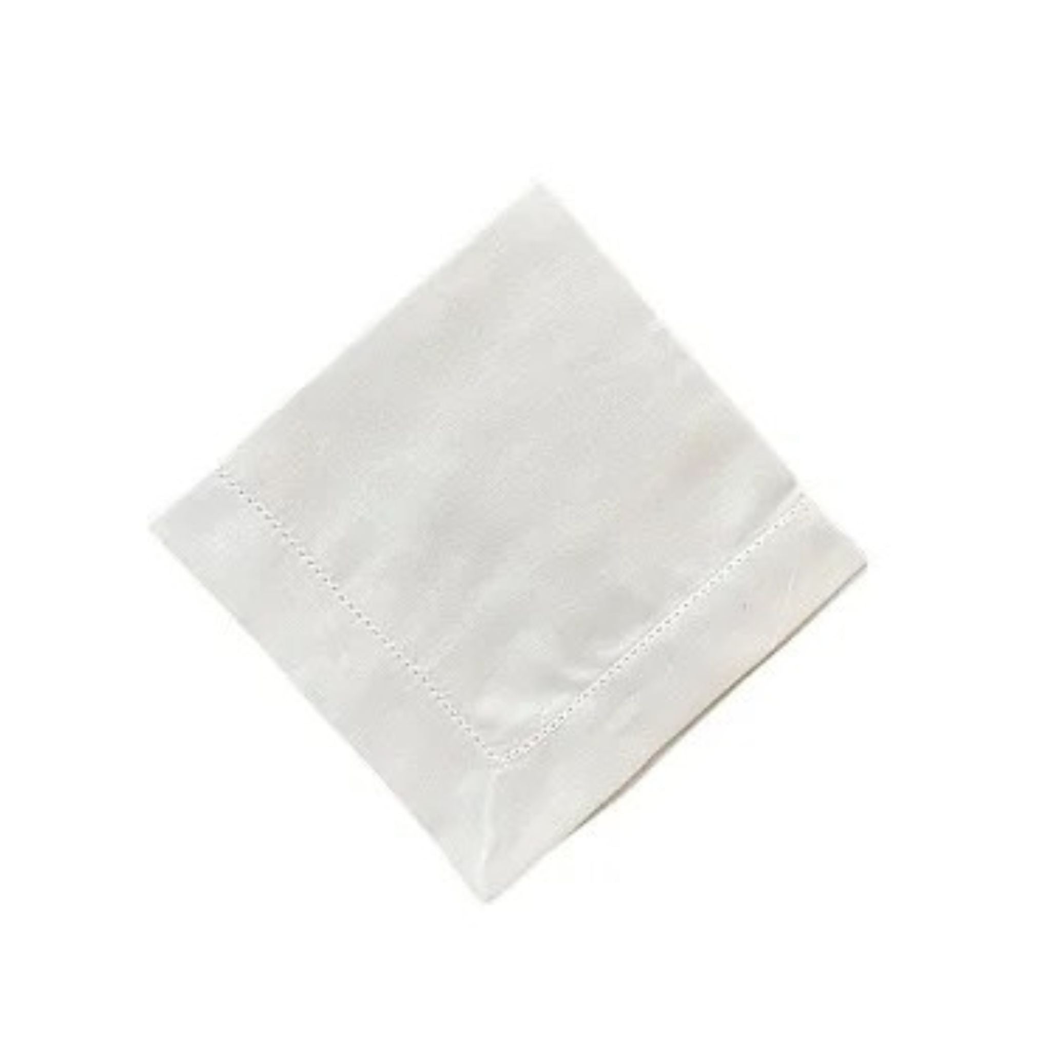 Guardanapo Branco Ponto Ajour Tricoline