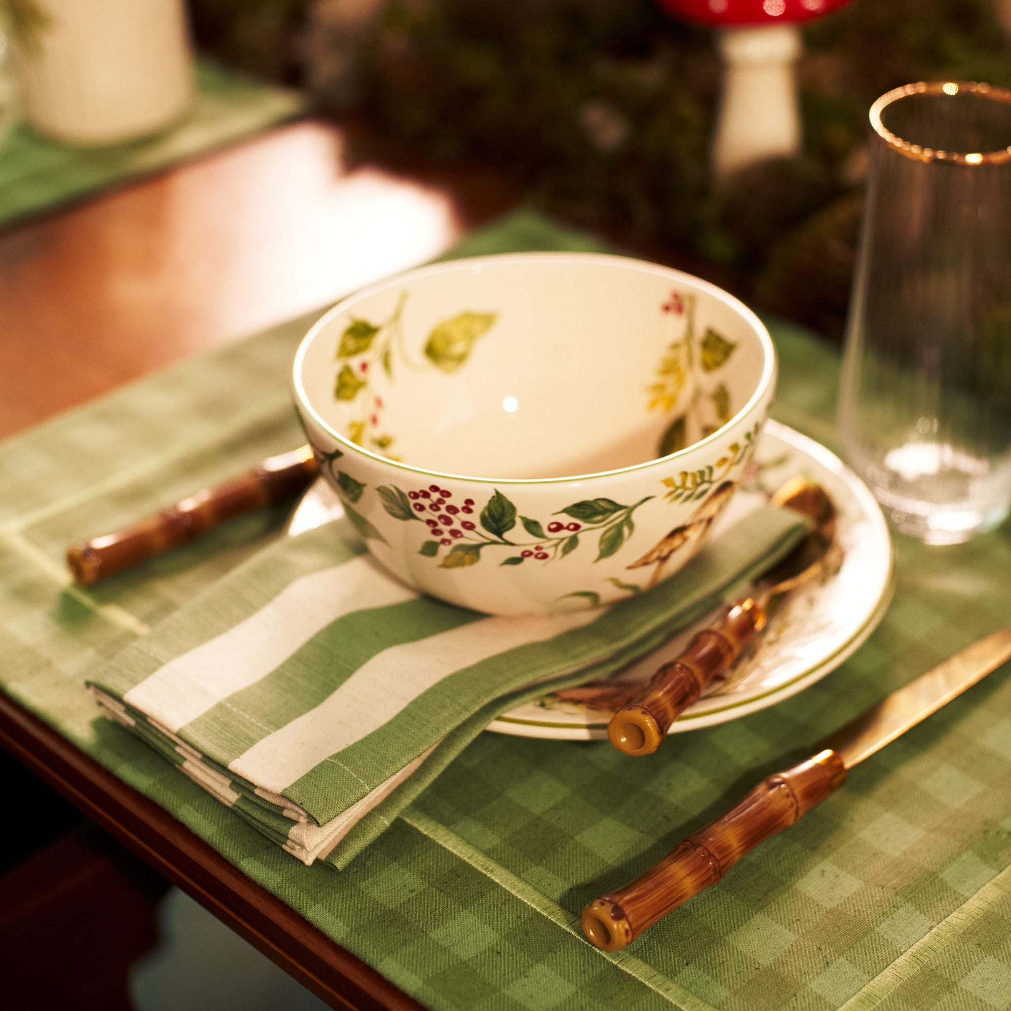 Cj. 2 Bowls Esquilo na Floresta